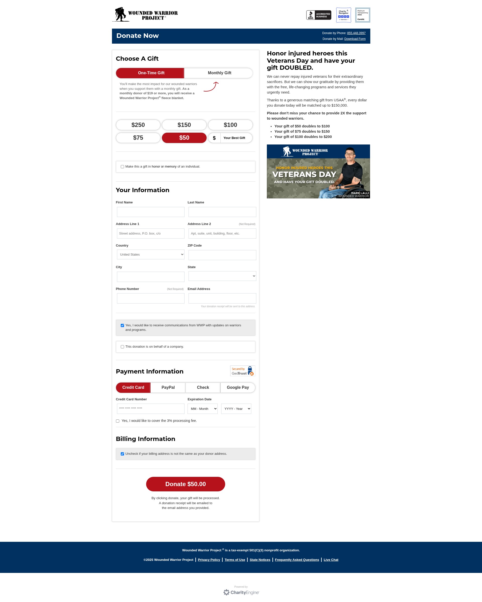 Landing Page