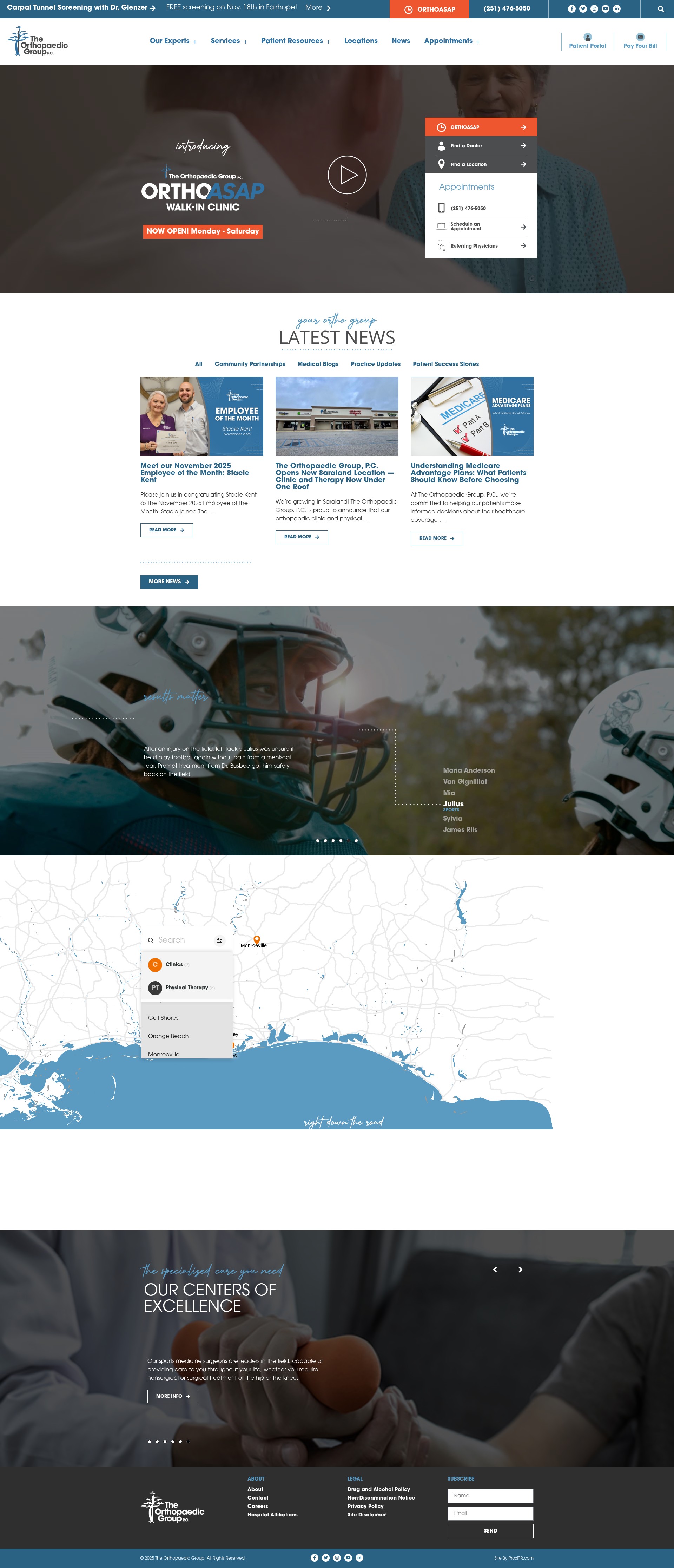 Landing Page