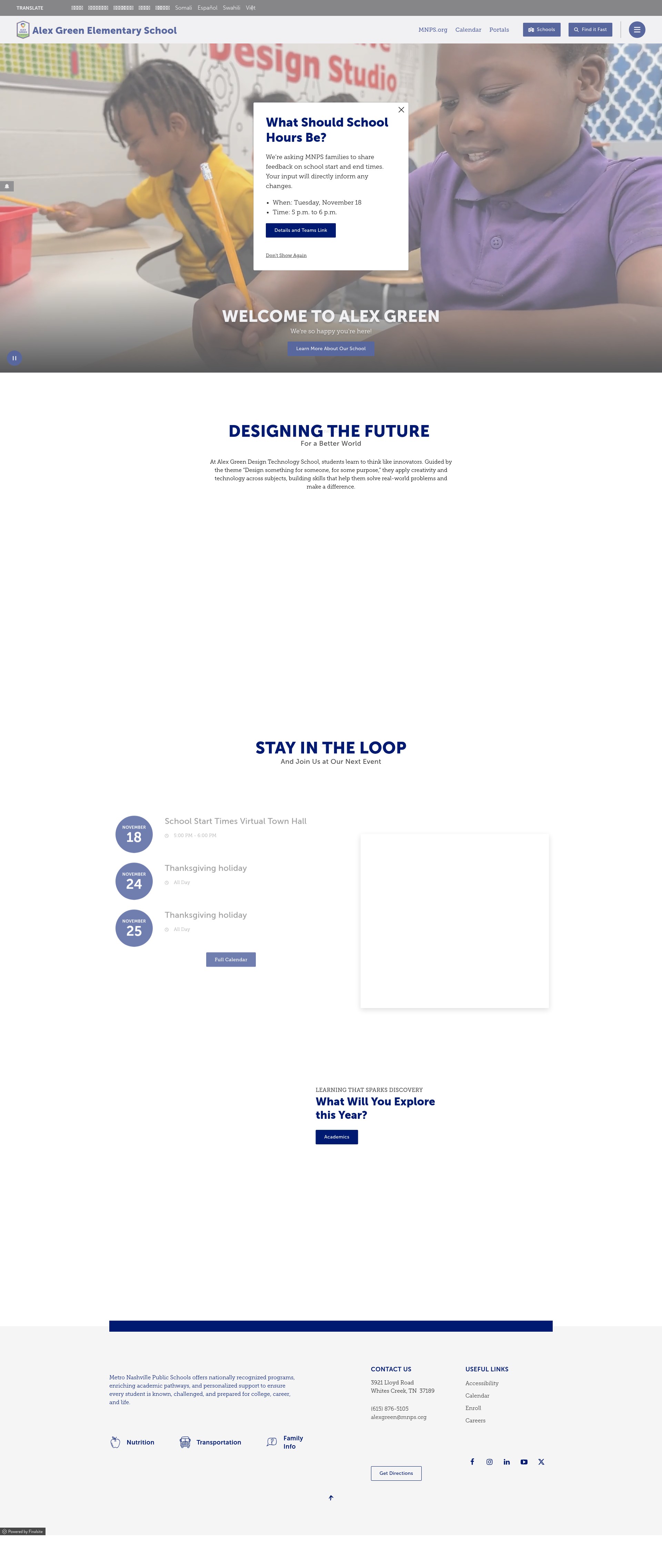 Landing Page