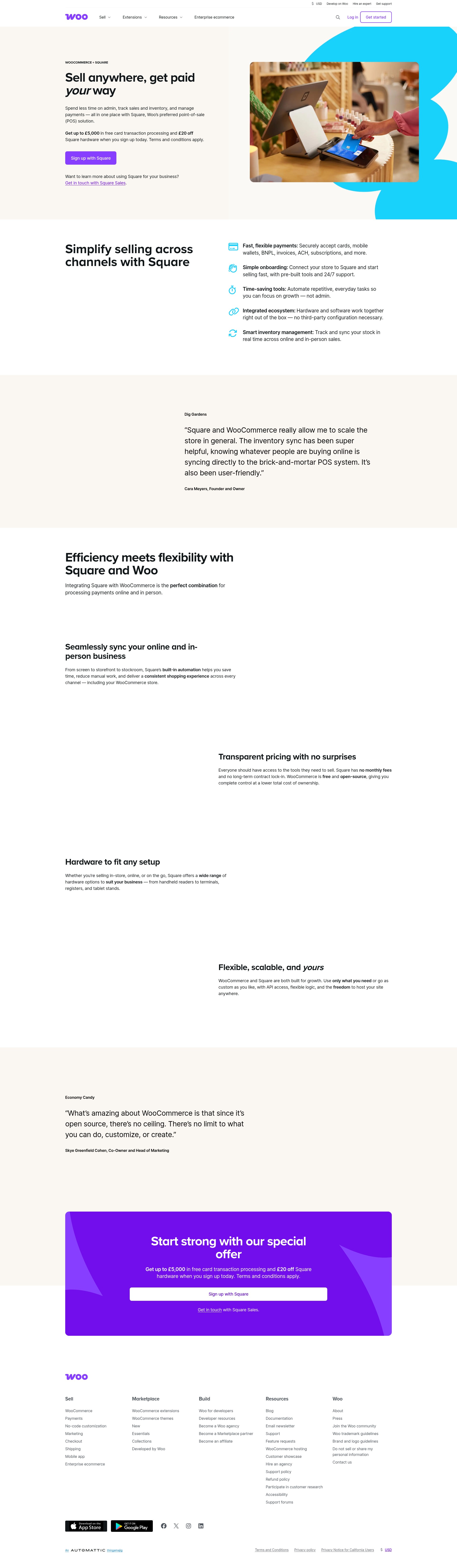 Landing Page