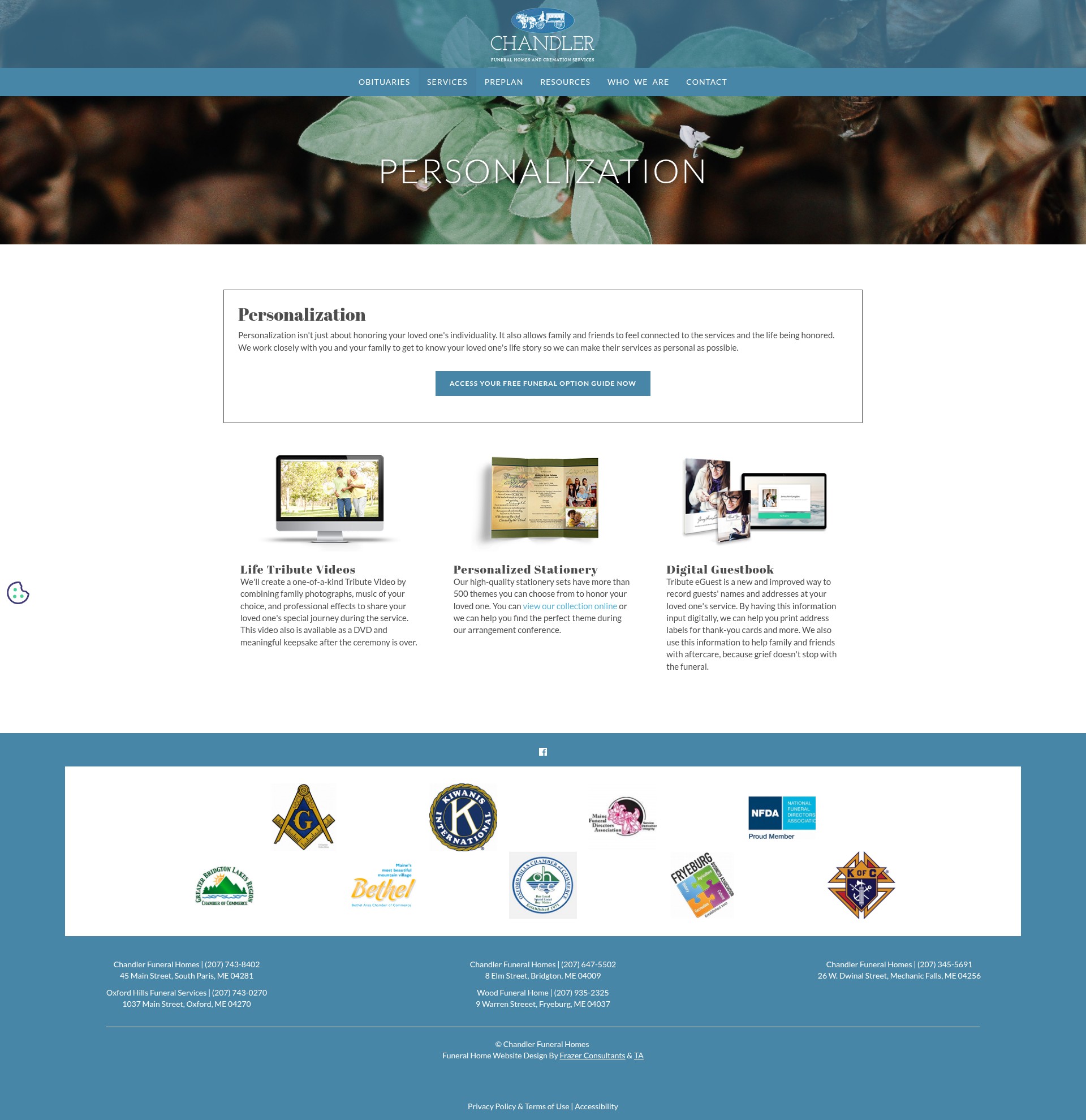 Landing Page