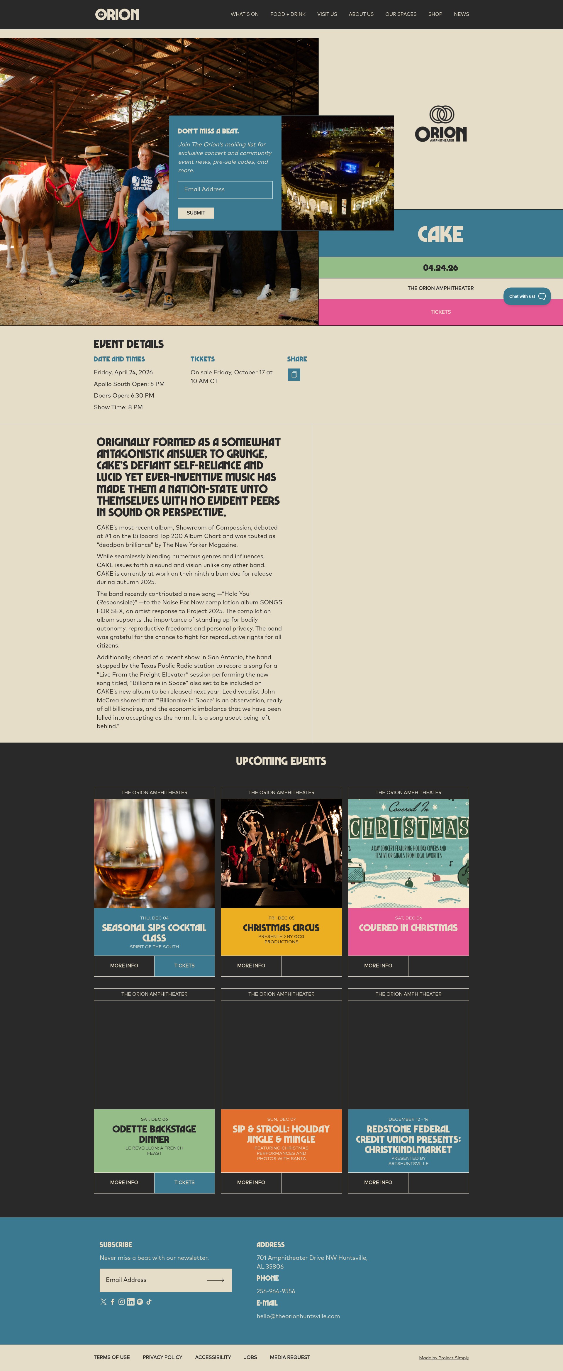 Landing Page