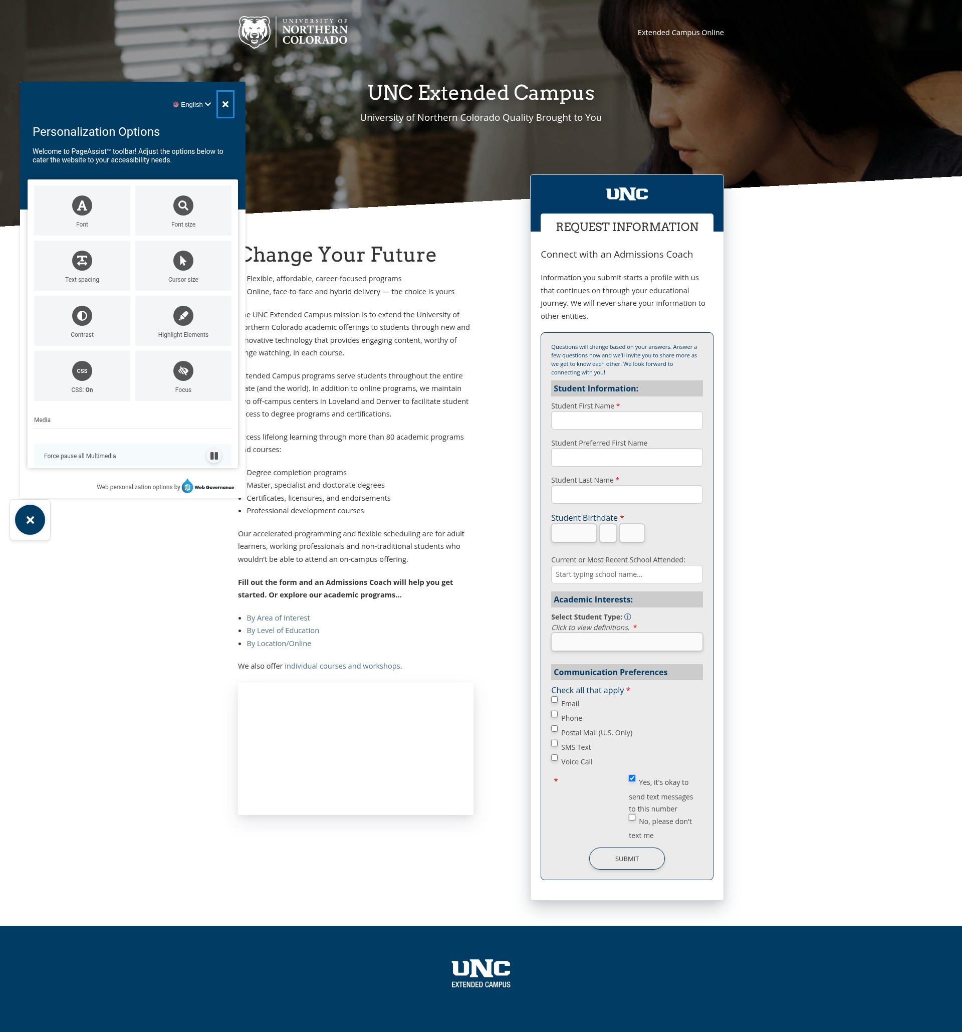 Landing Page