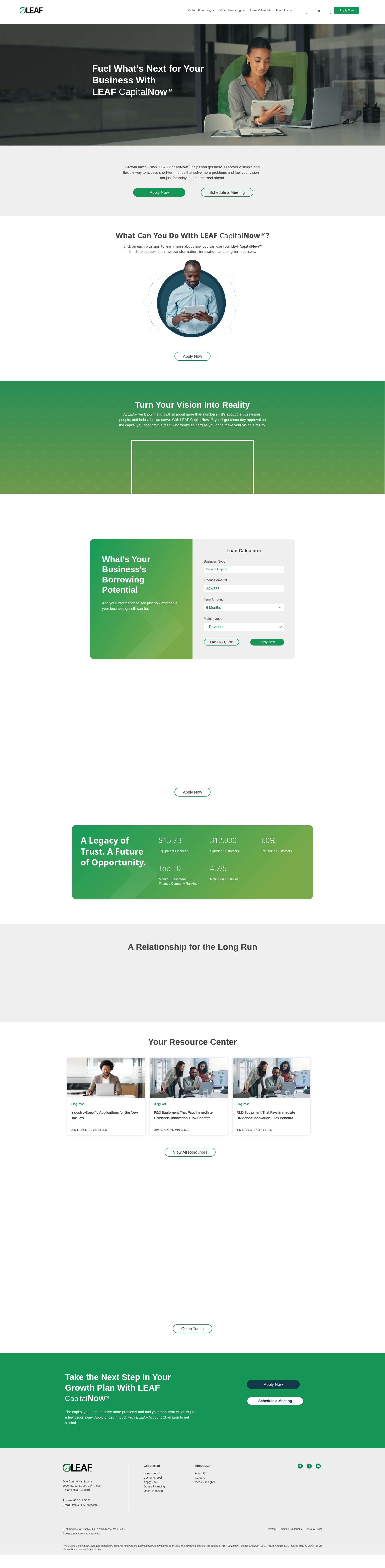 Landing Page