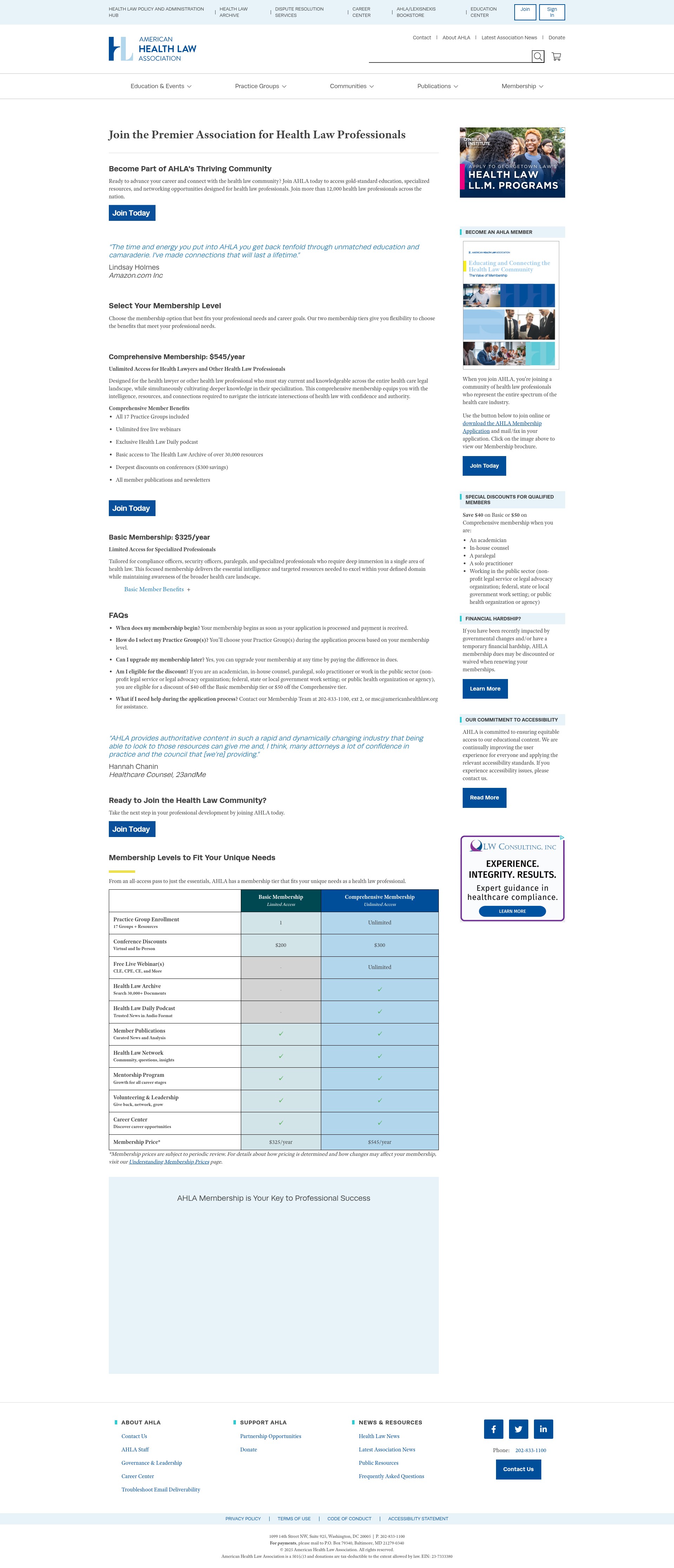 Landing Page