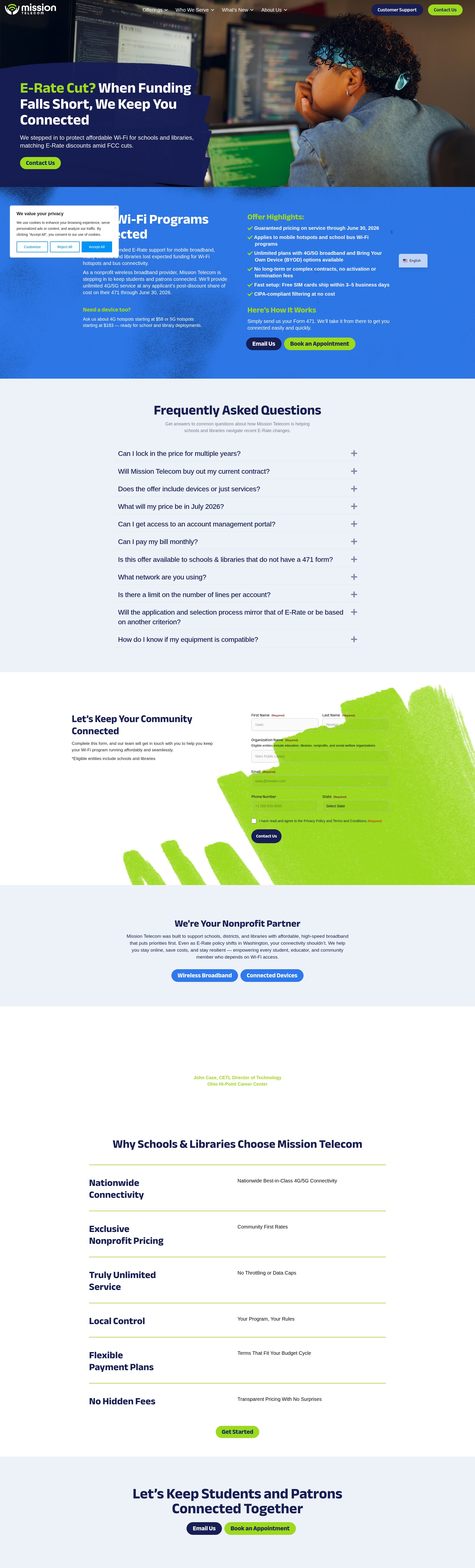 Landing Page