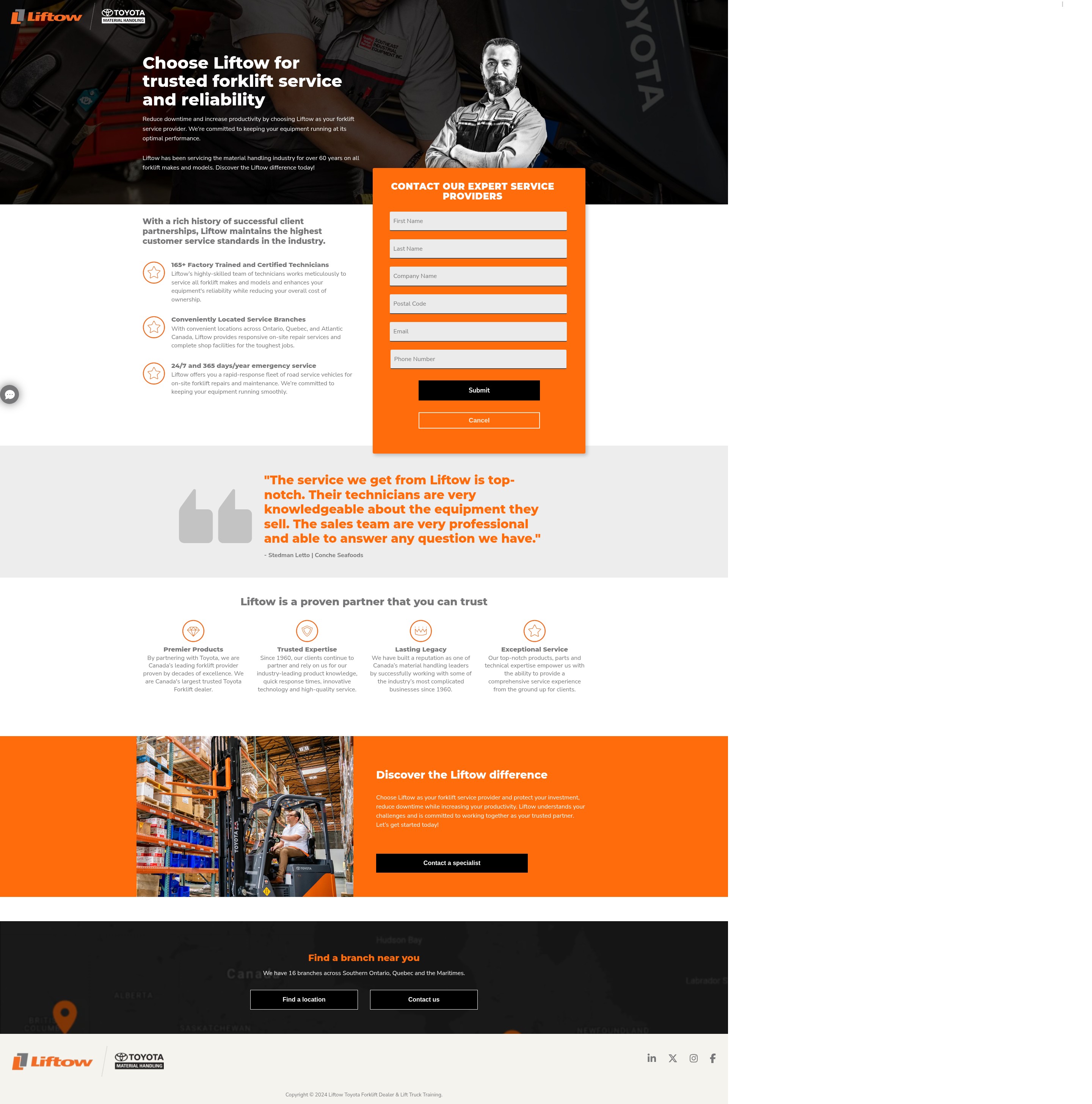 Landing Page