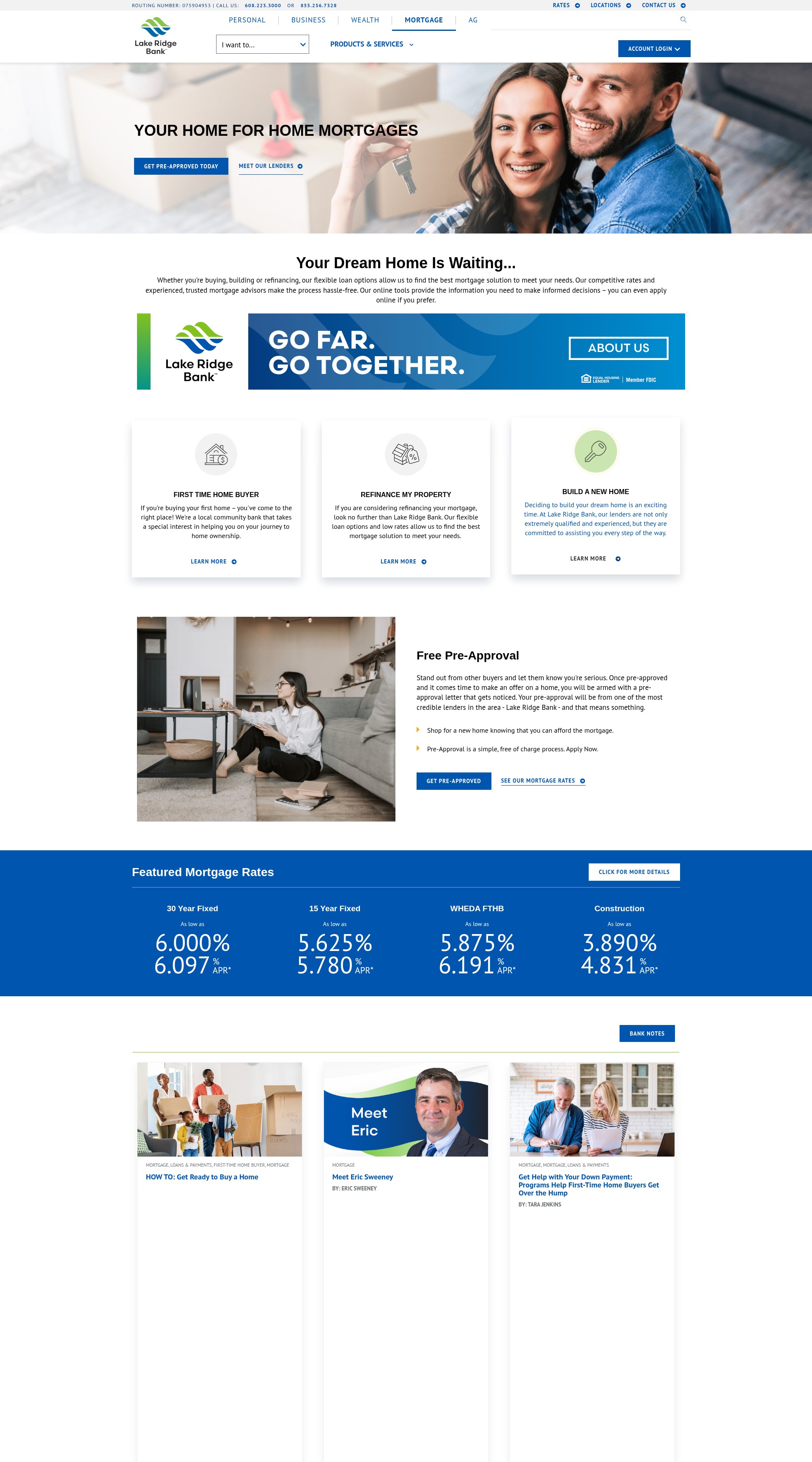 Landing Page