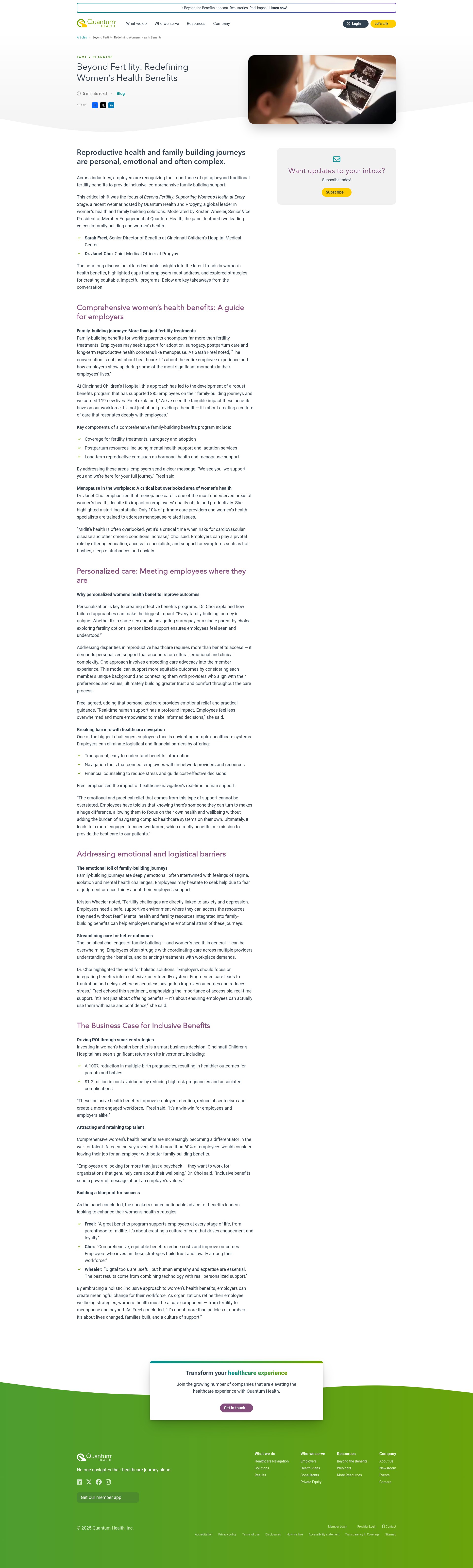 Landing Page