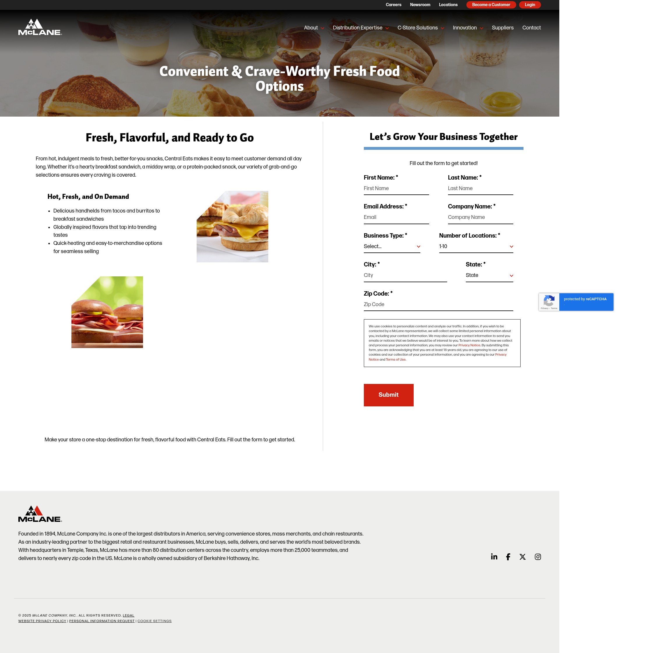 Landing Page