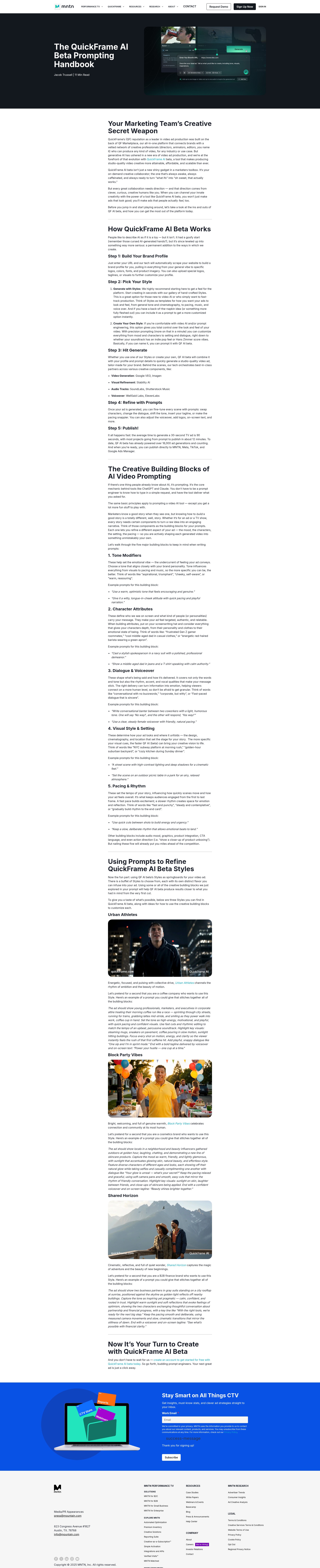 Landing Page