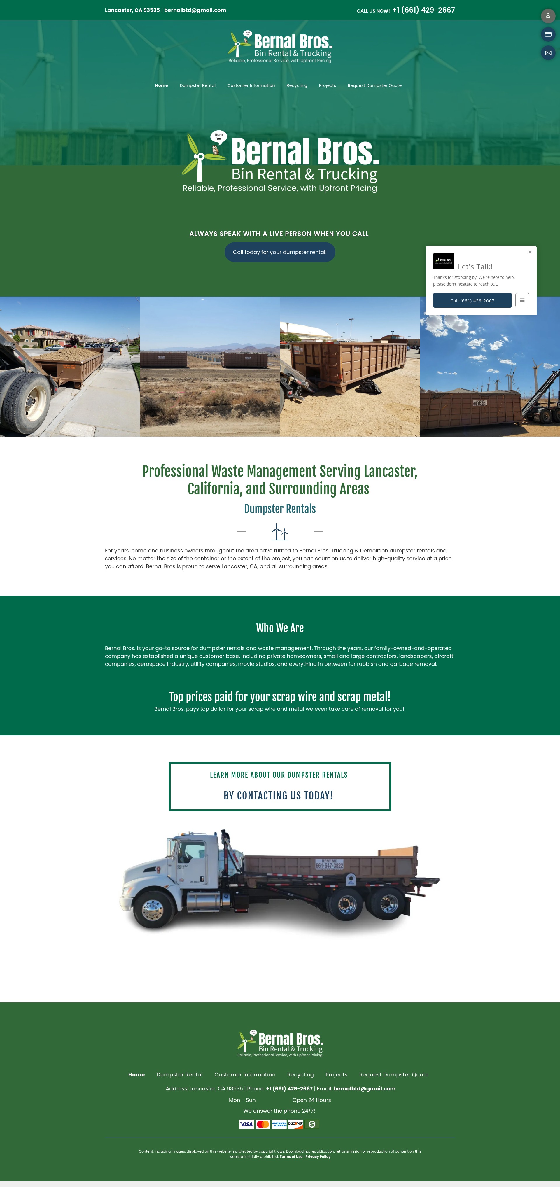 Landing Page
