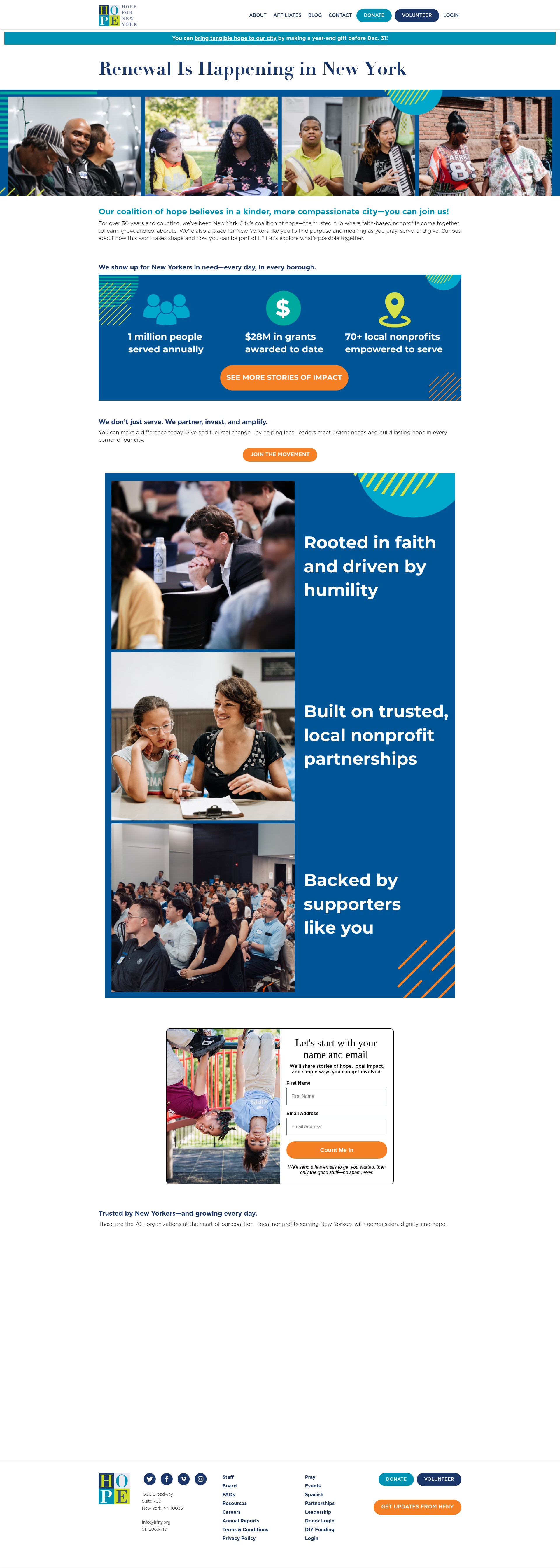 Landing Page