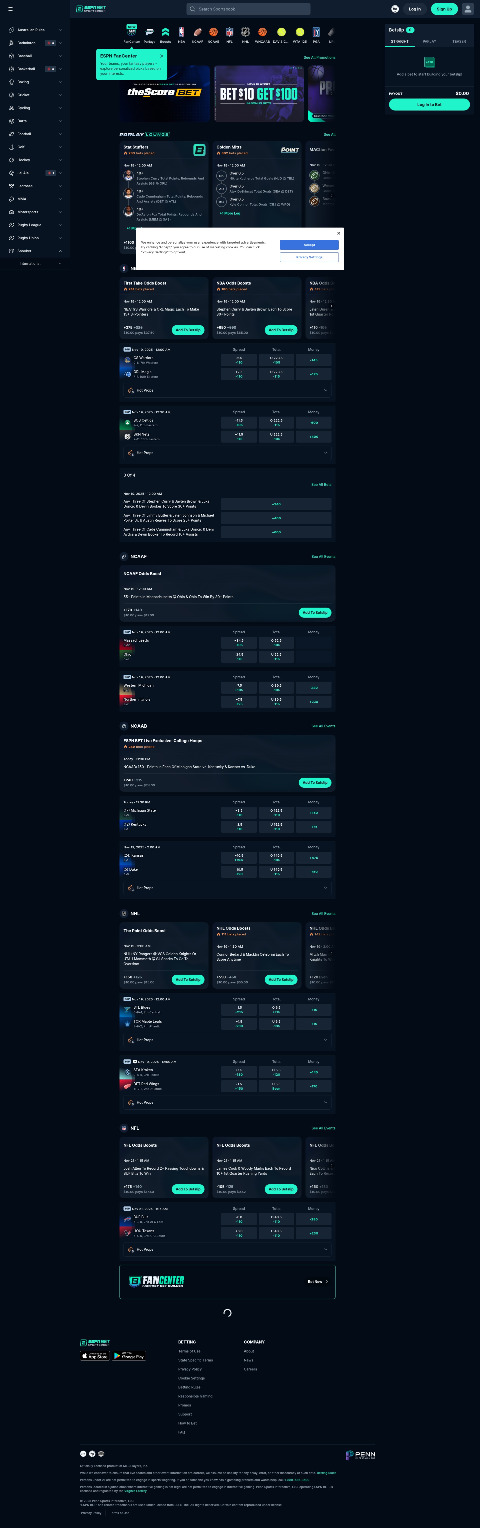 Landing Page