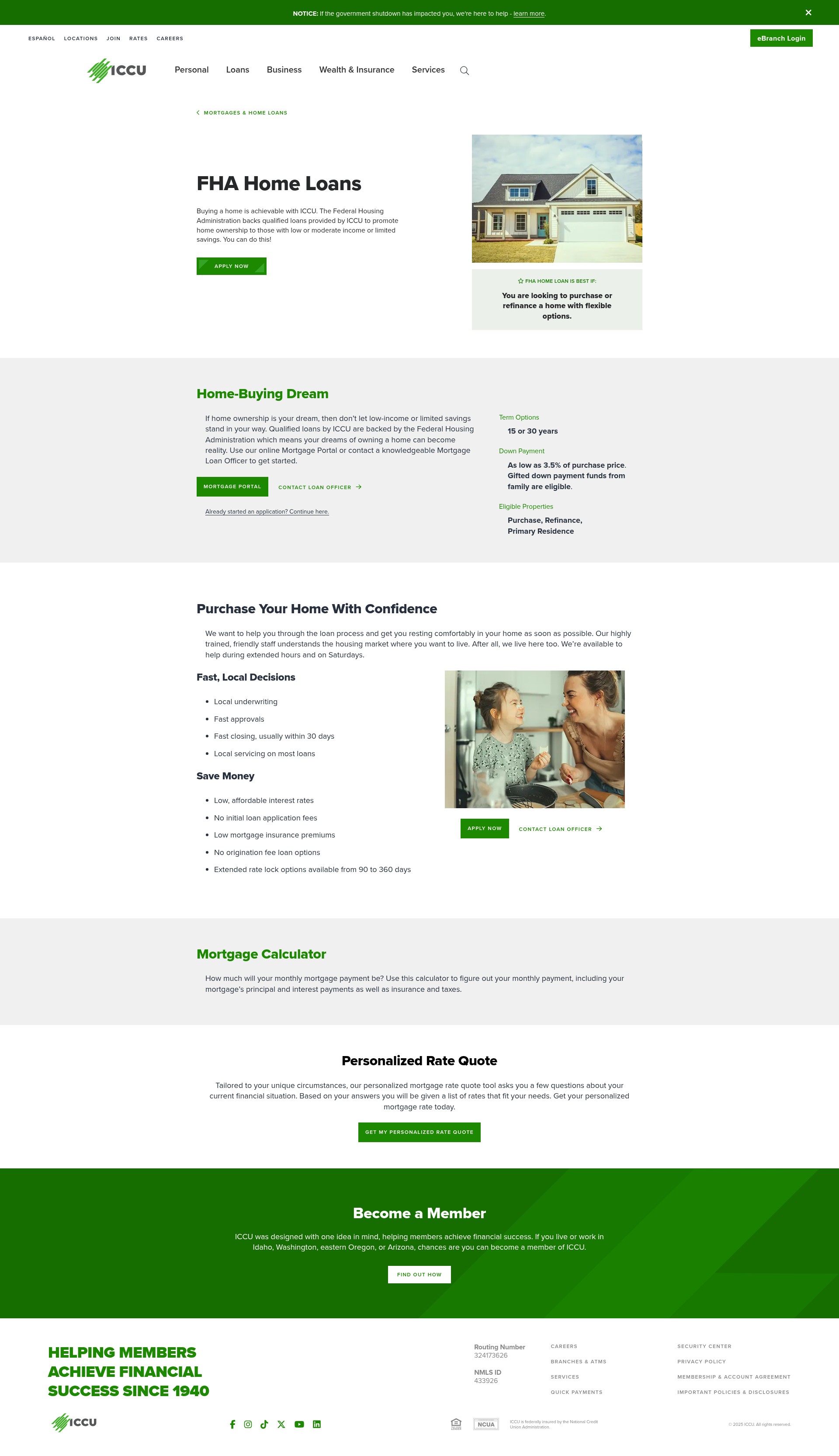 Landing Page