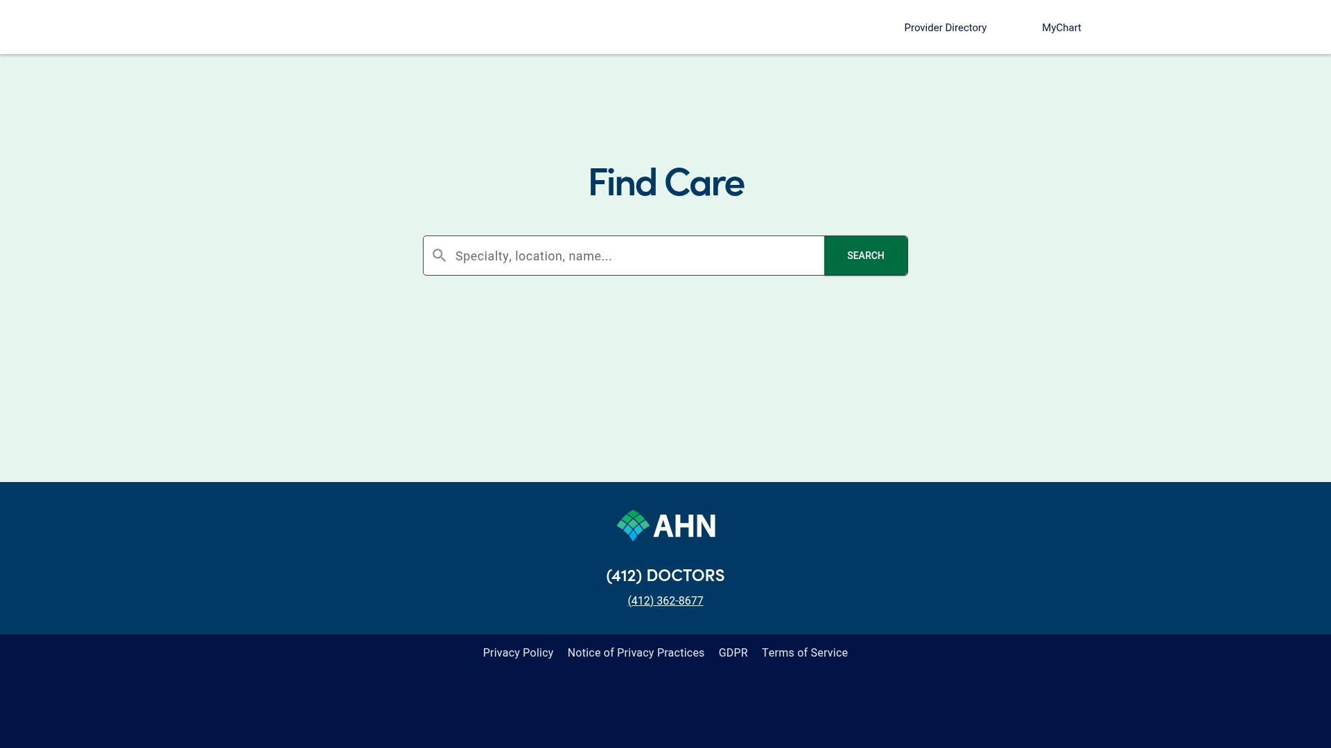 Landing Page