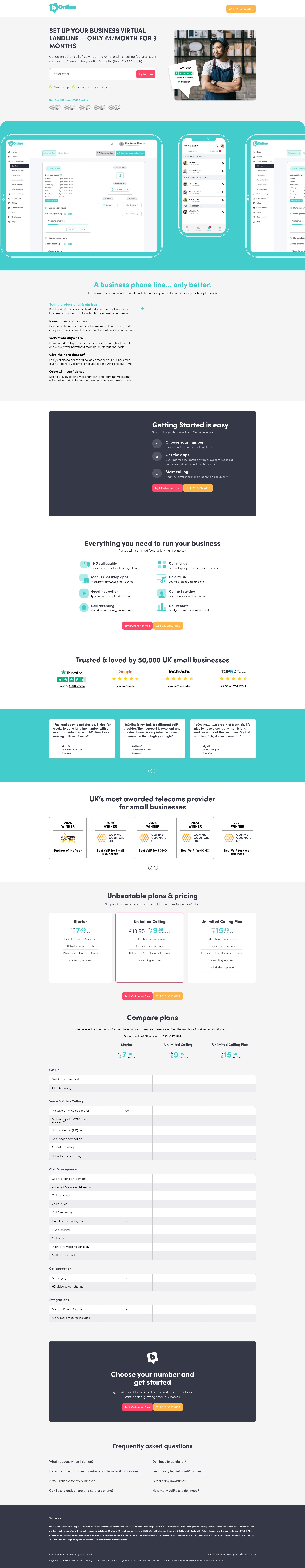 Landing Page