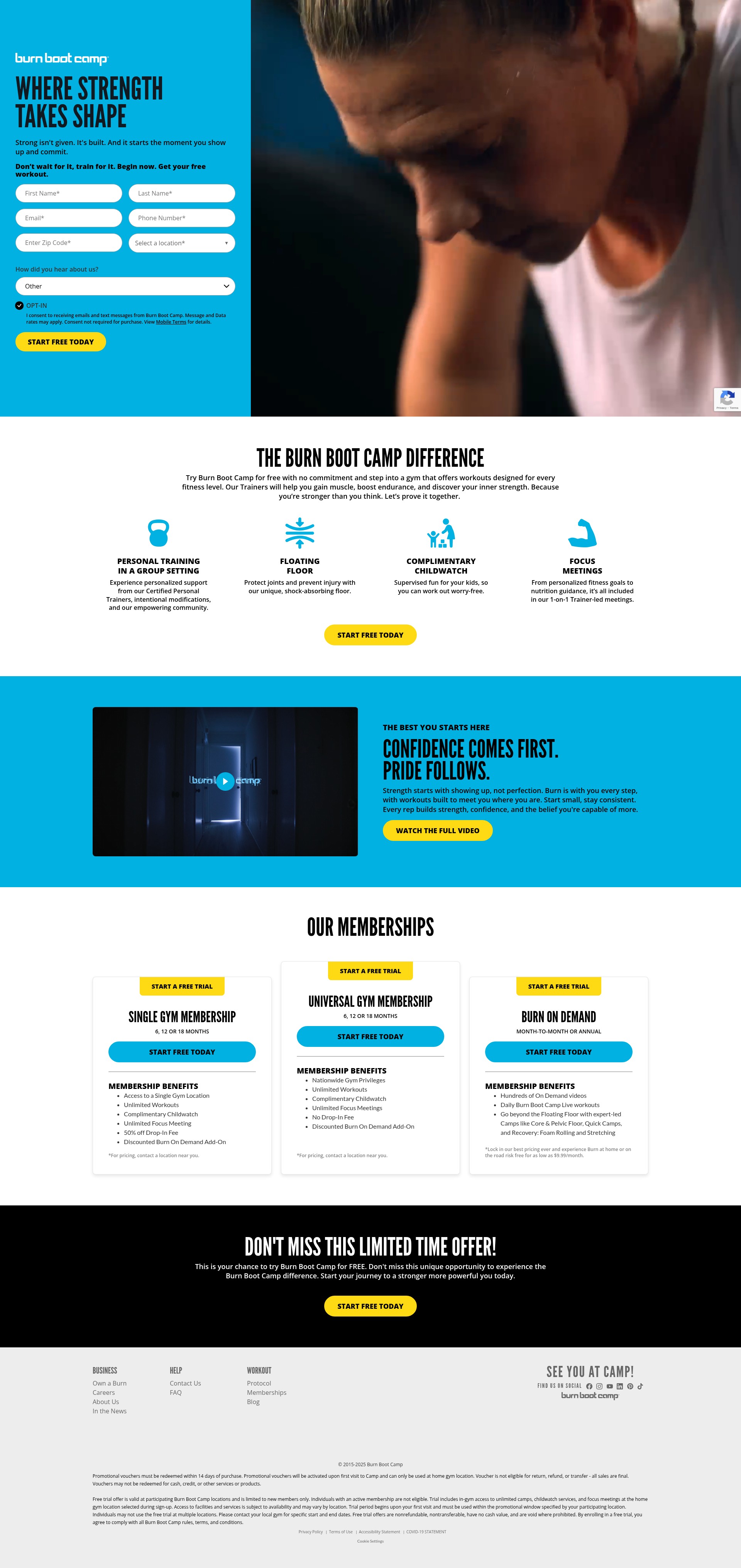 Landing Page