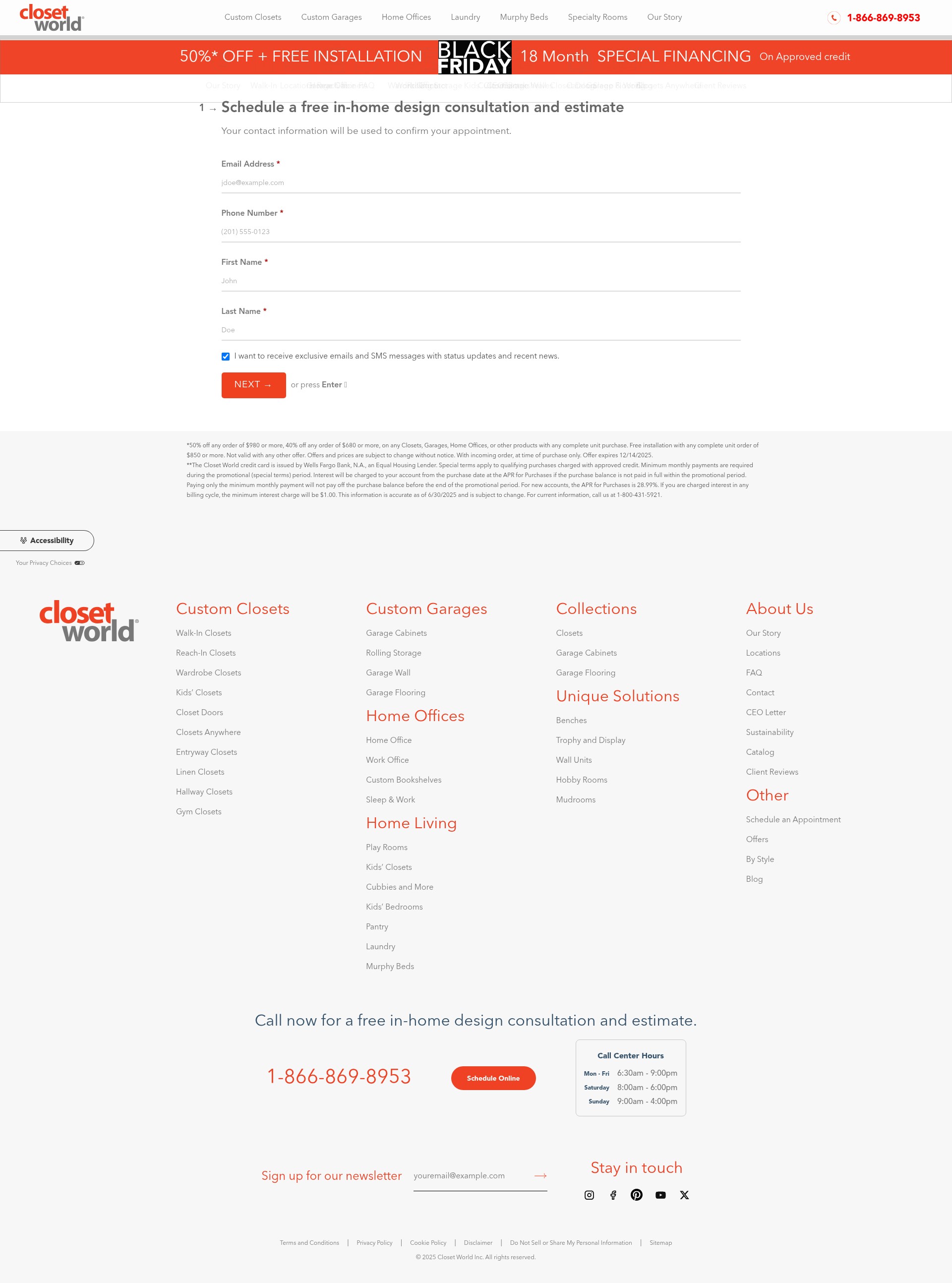Landing Page