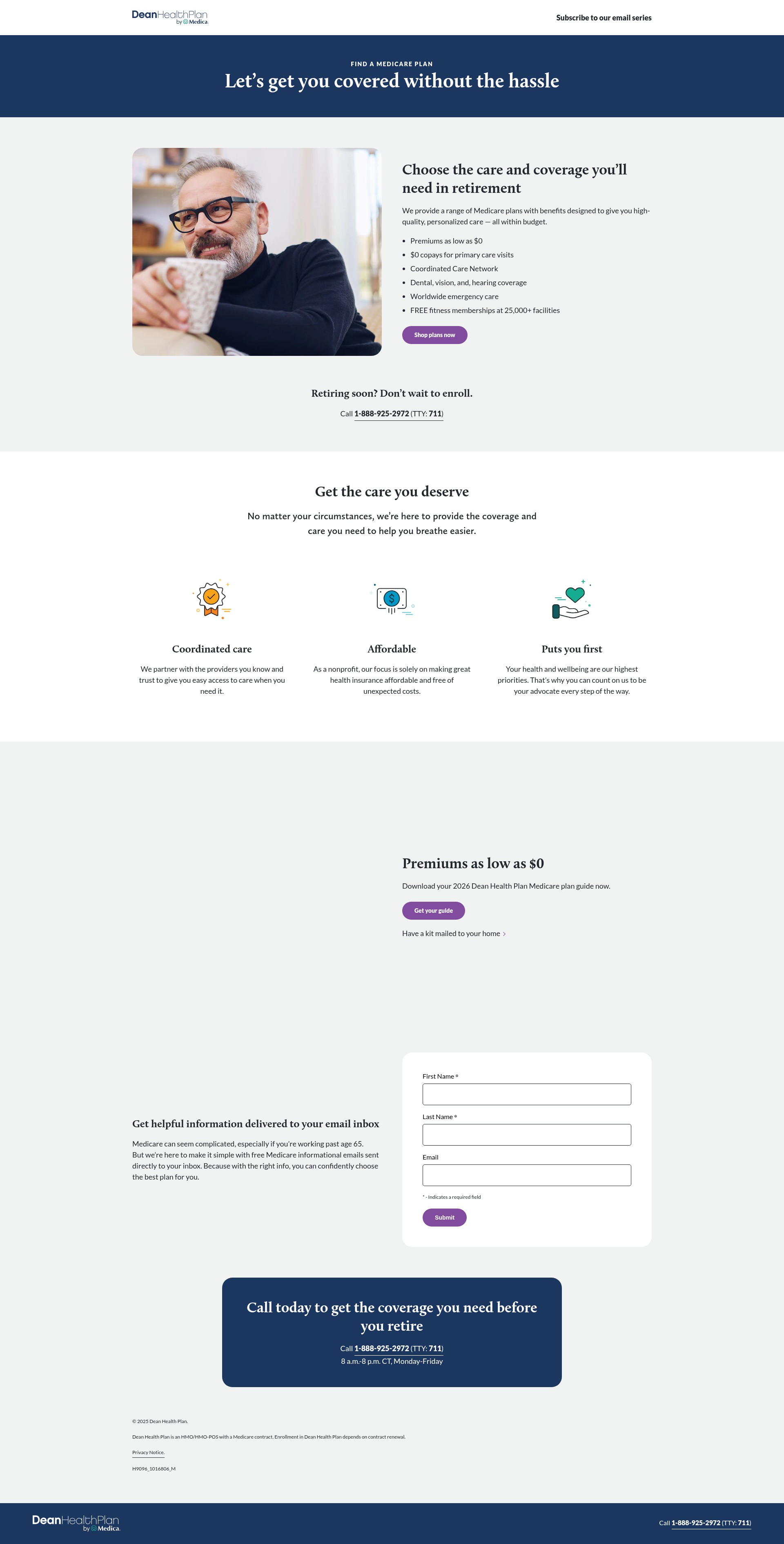 Landing Page