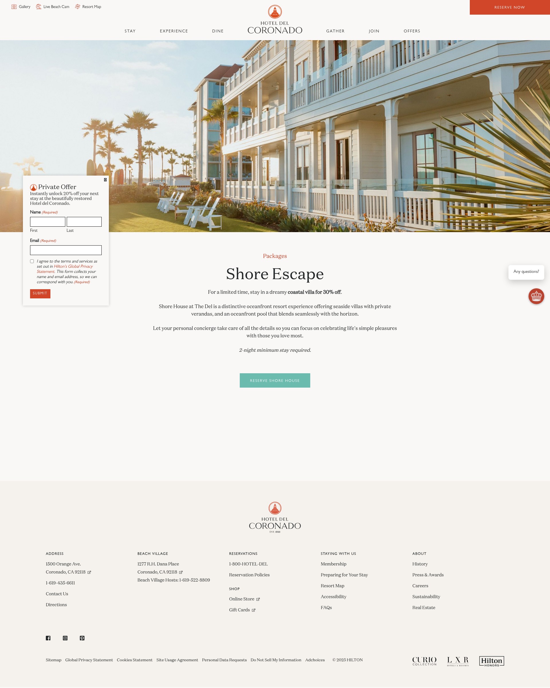 Landing Page