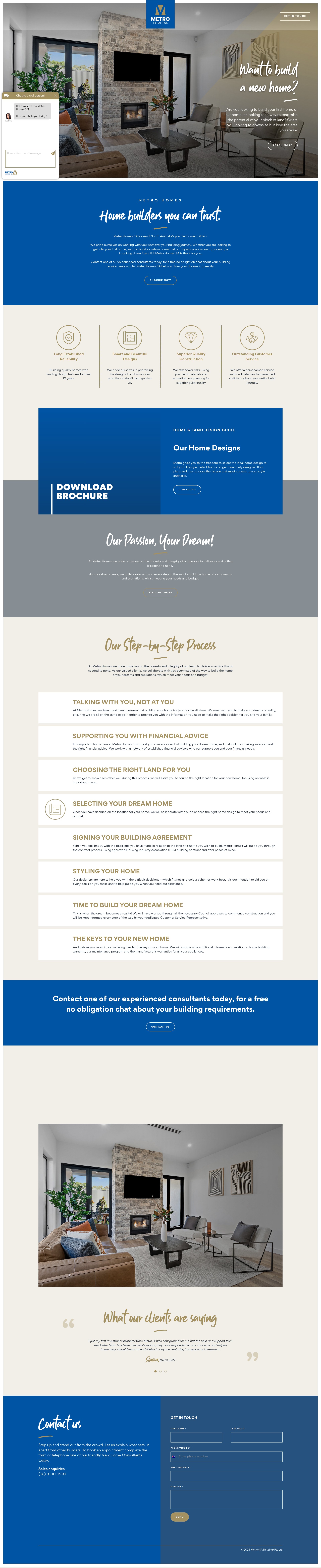 Landing Page