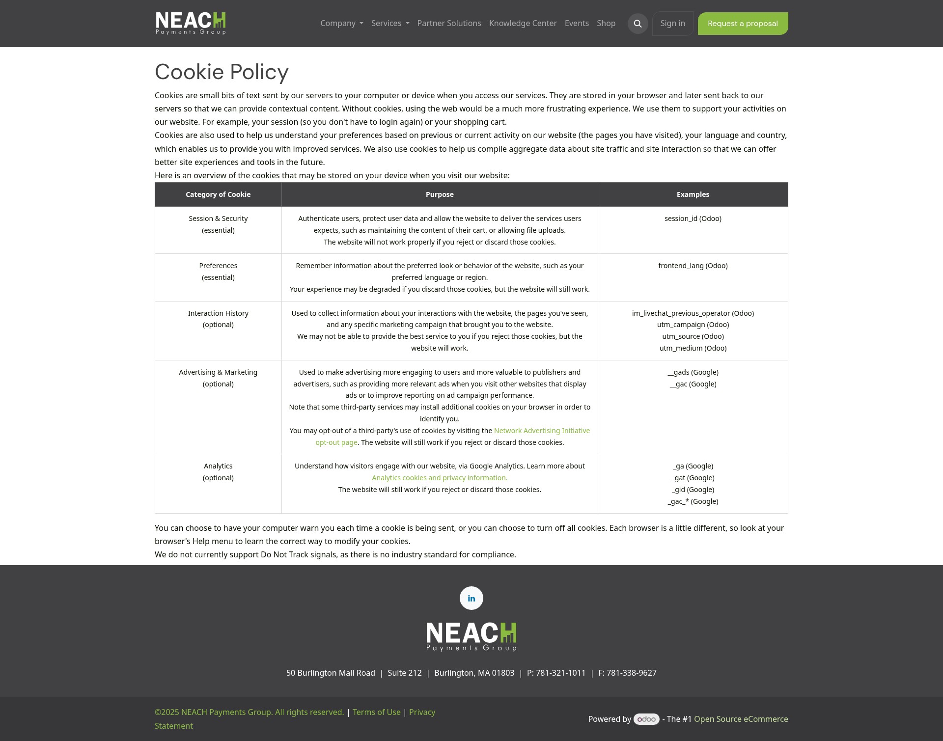 Landing Page