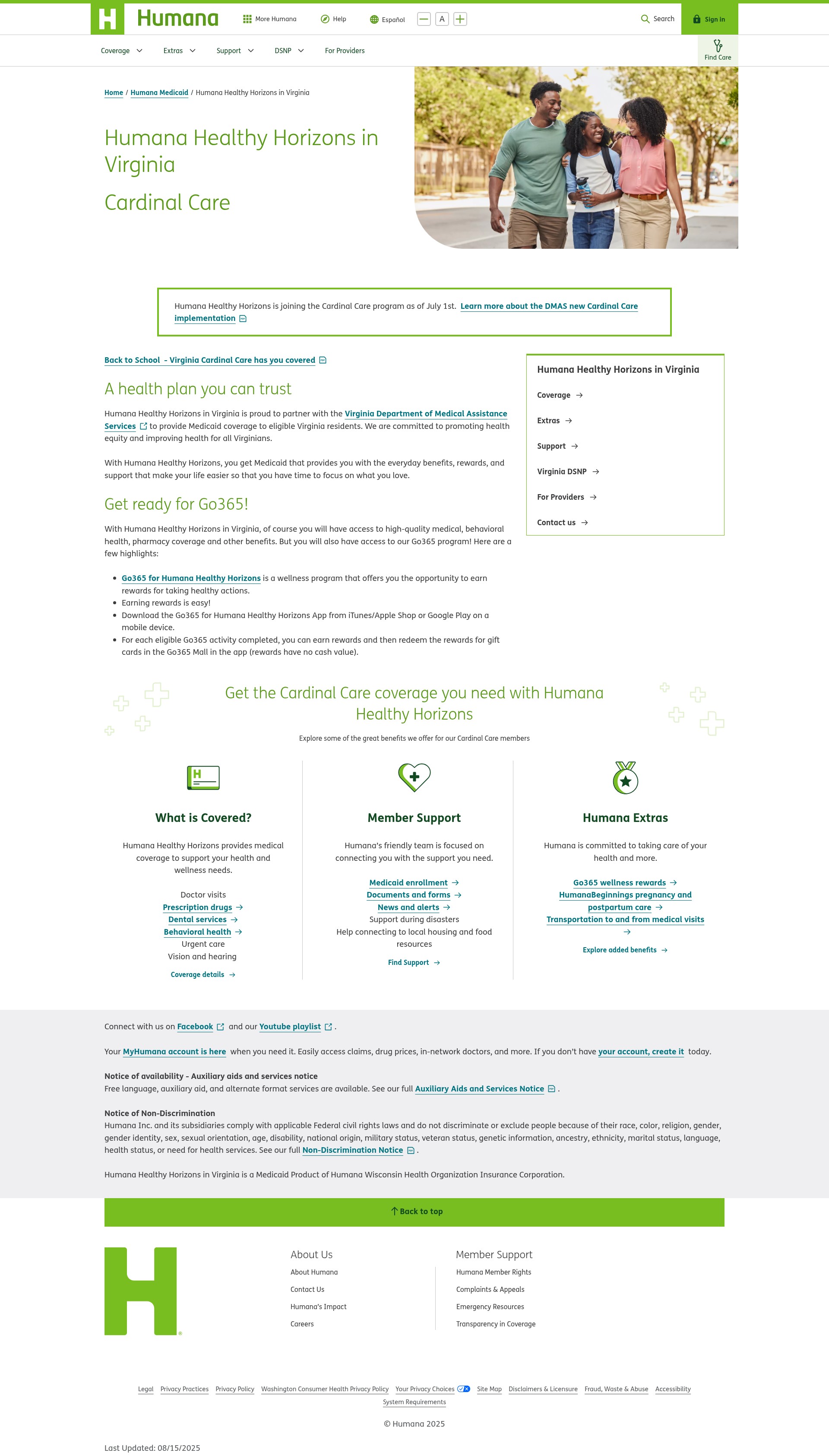 Landing Page