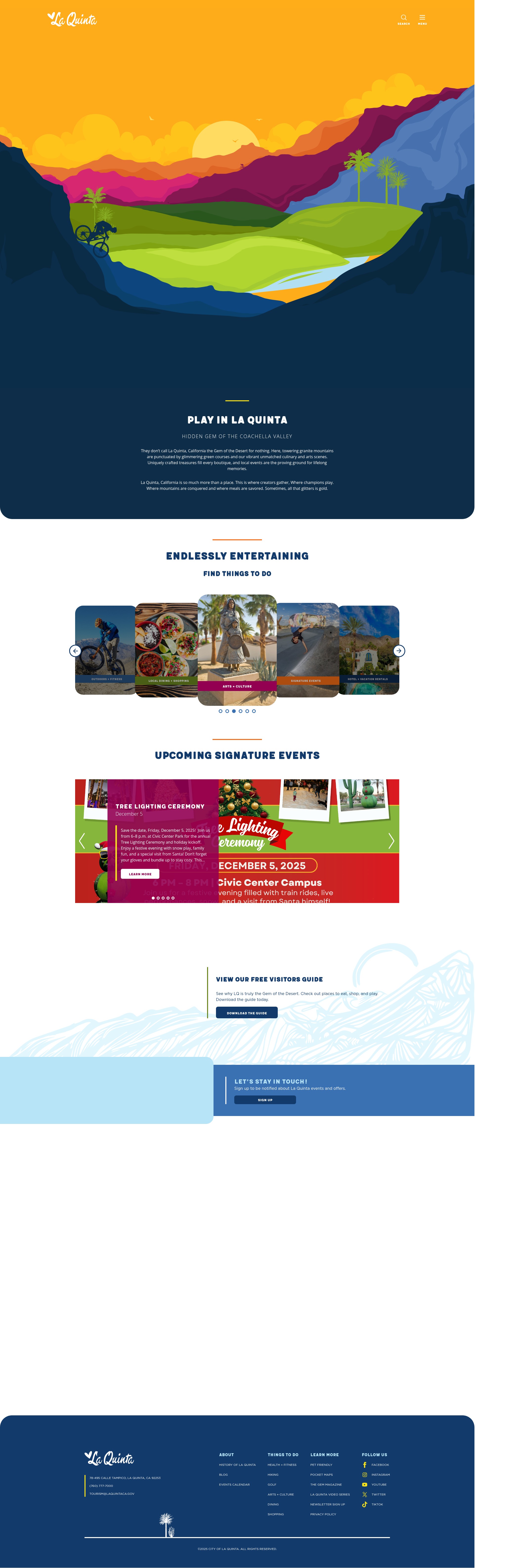 Landing Page