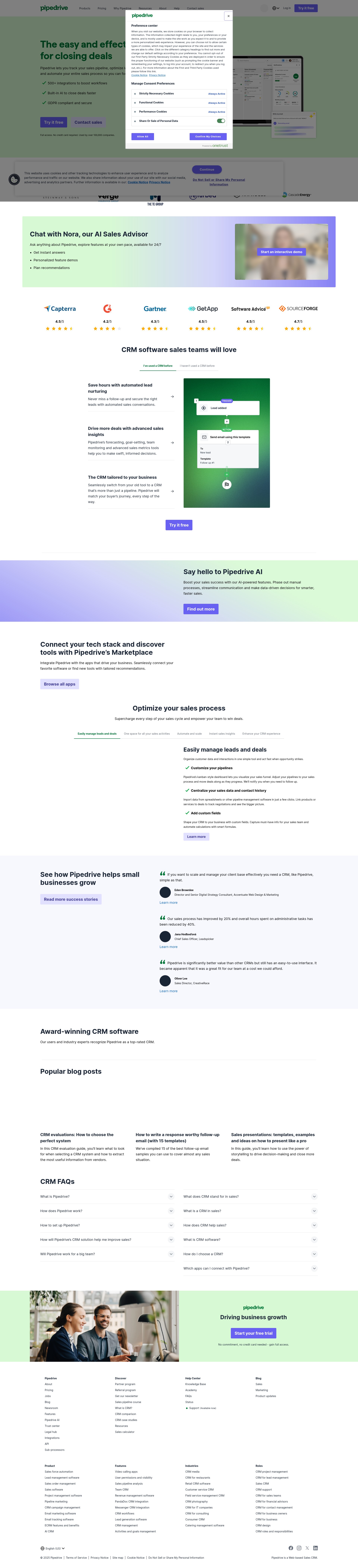 Landing Page
