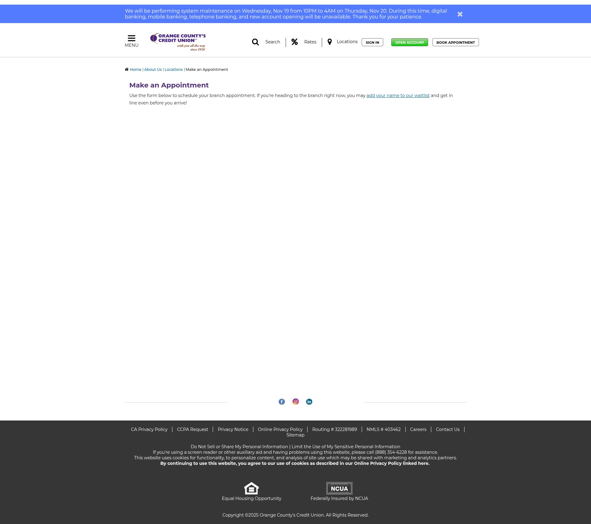 Landing Page