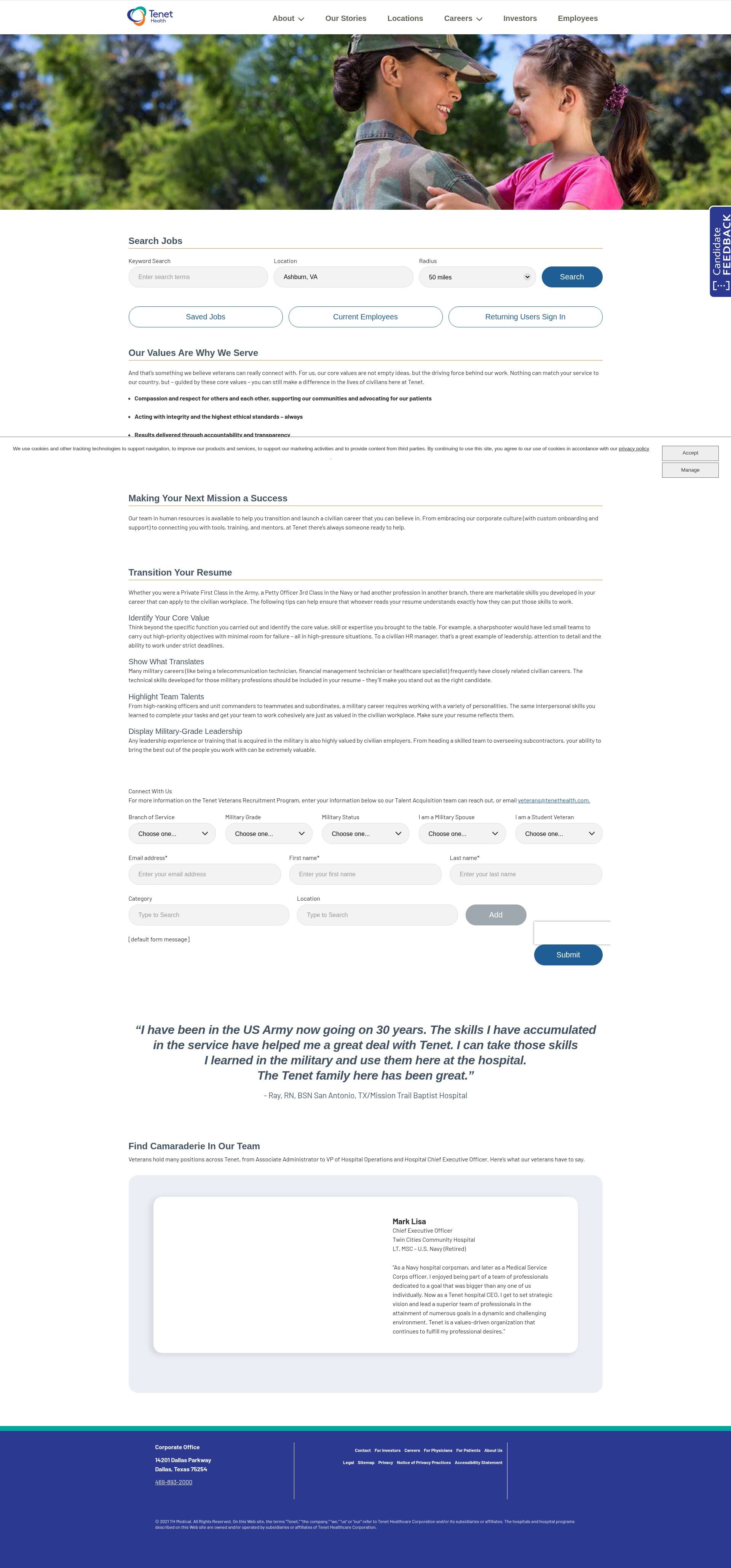 Landing Page
