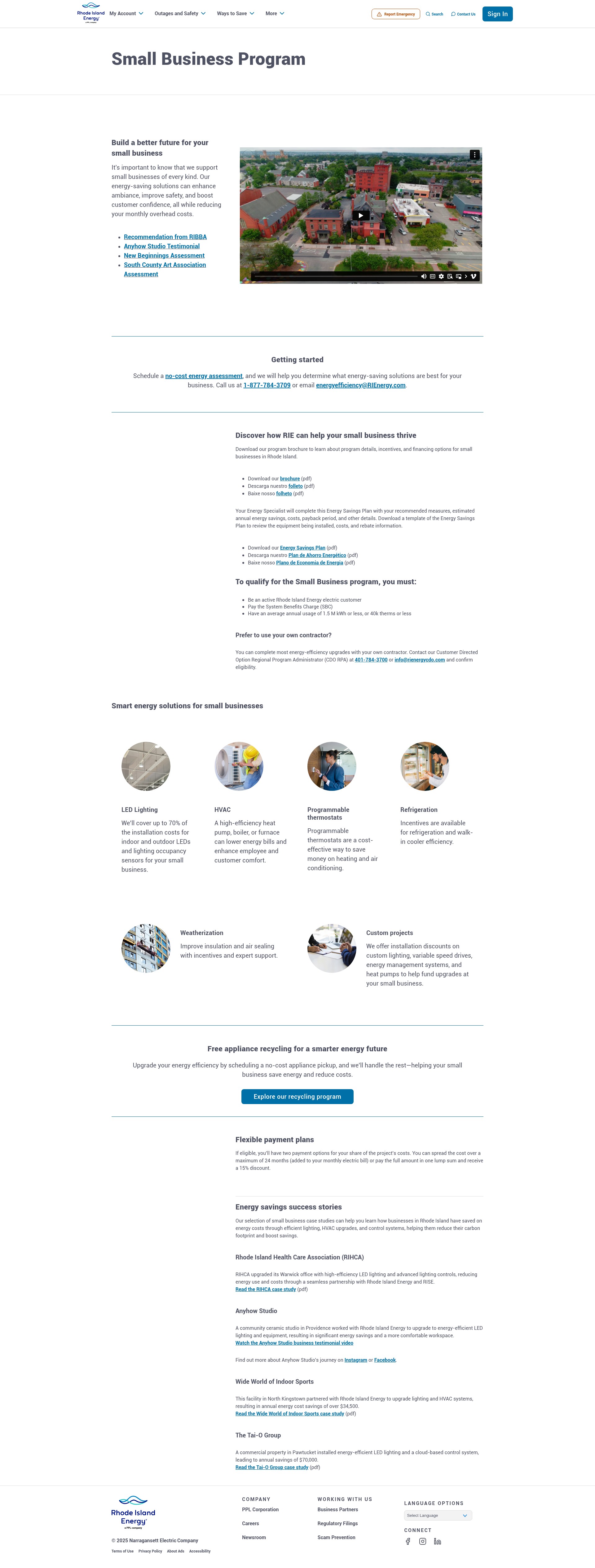 Landing Page
