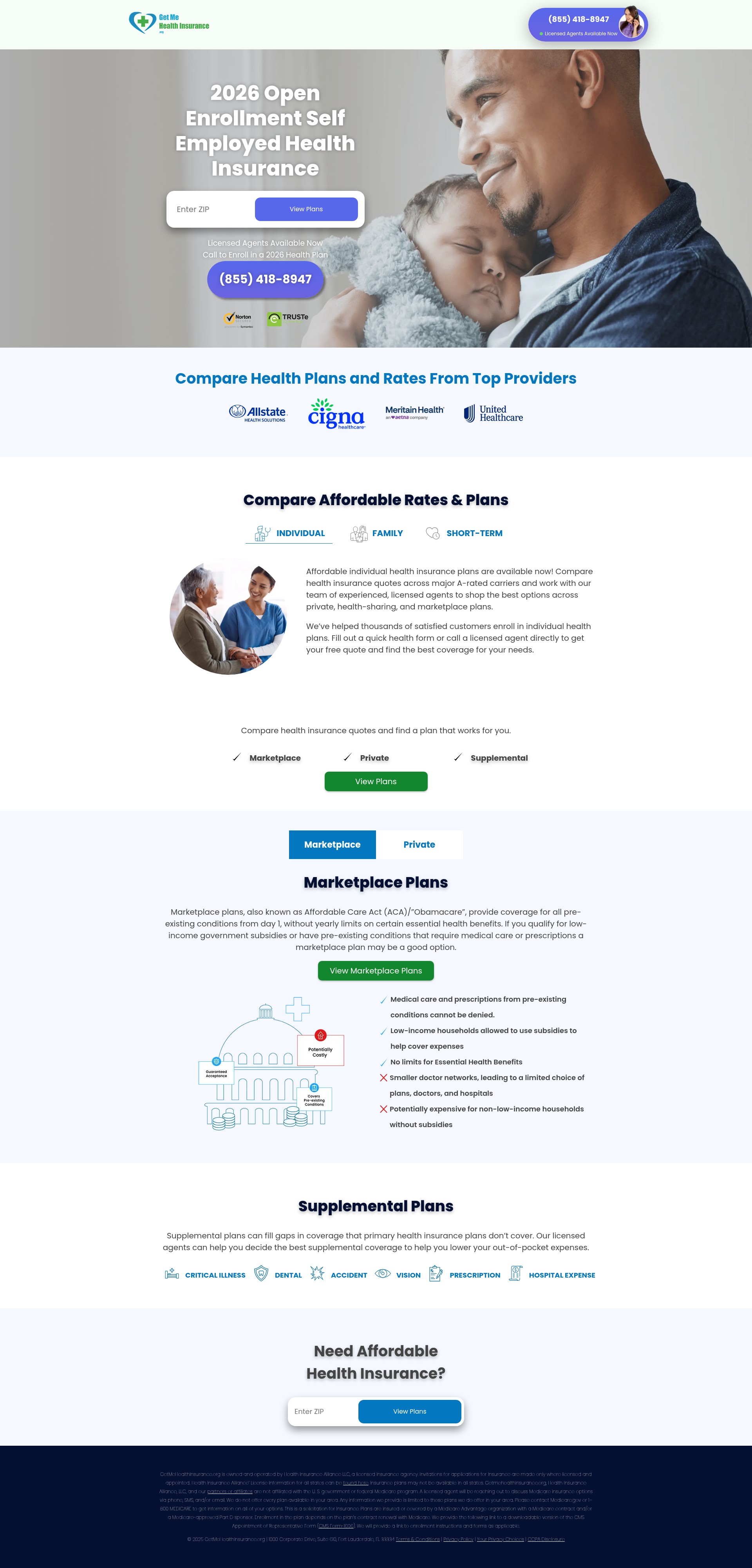 Landing Page