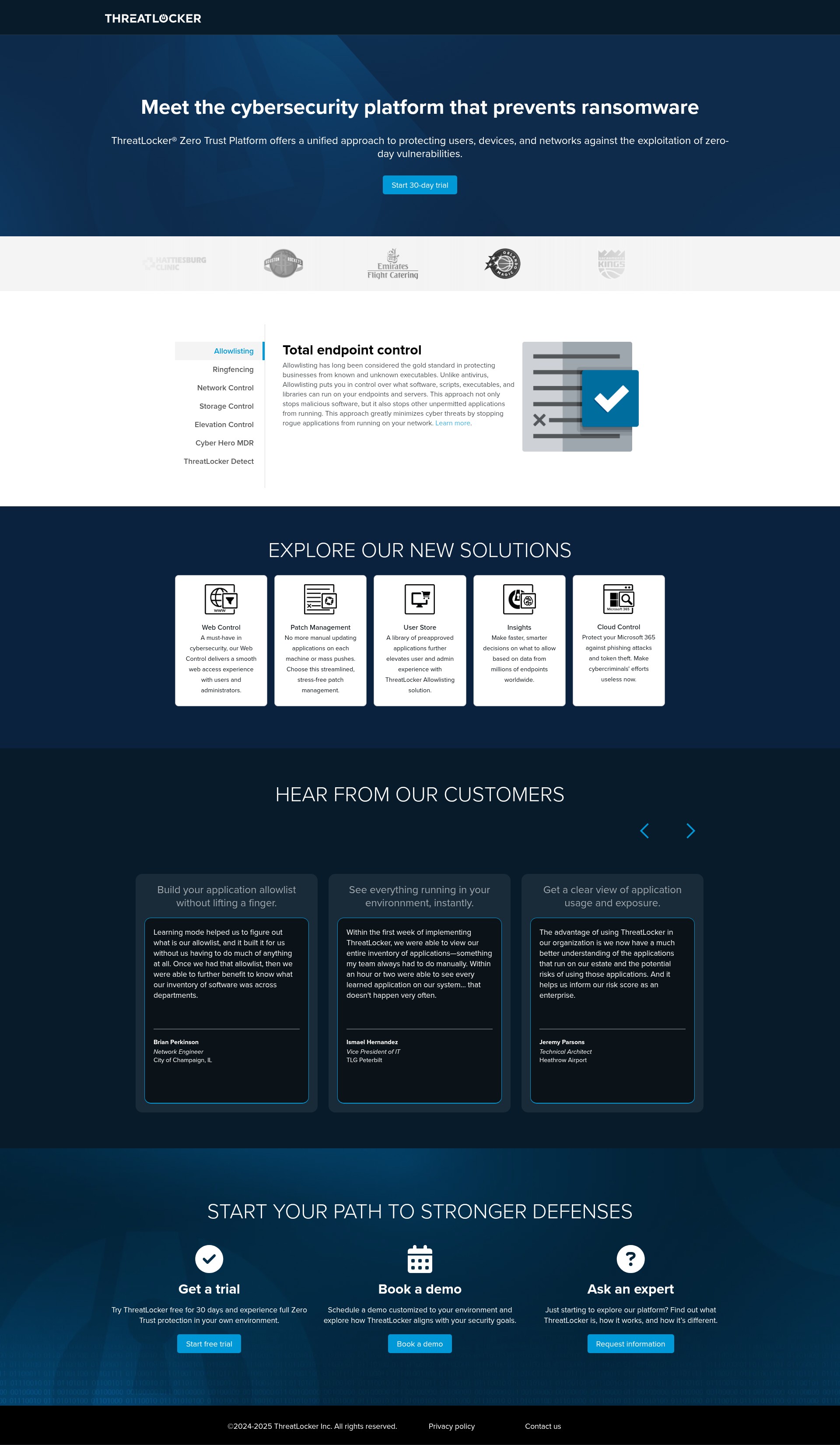 Landing Page