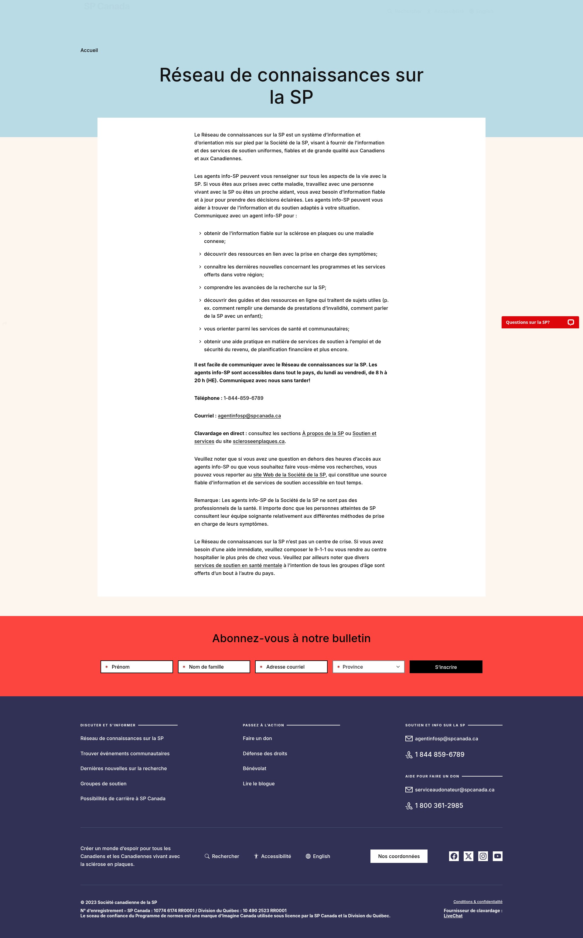 Landing Page