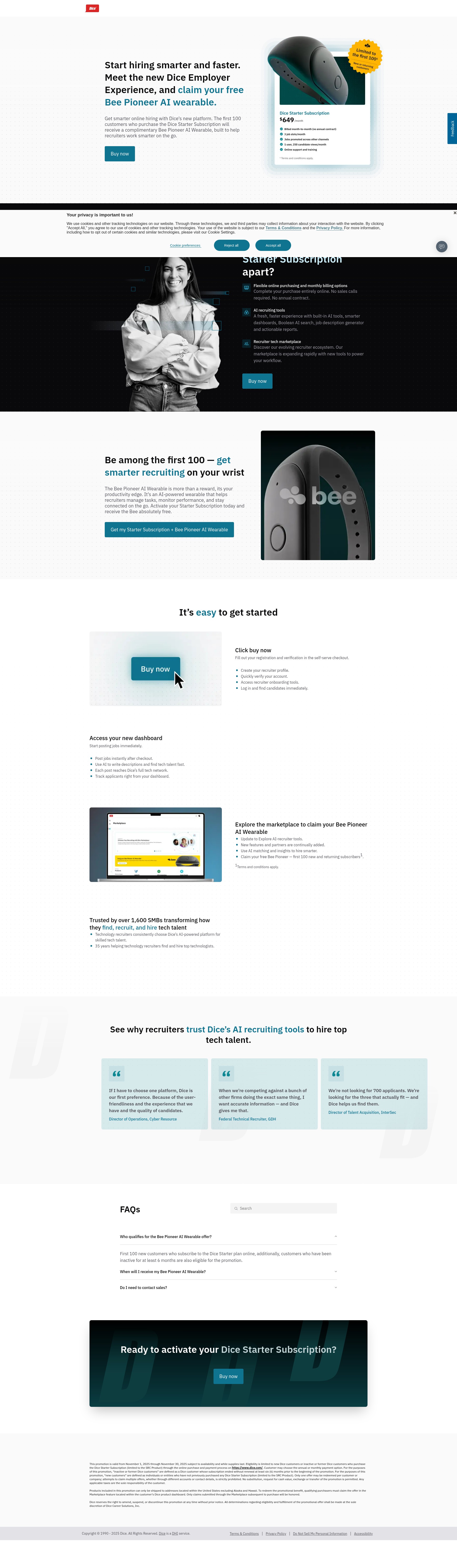 Landing Page