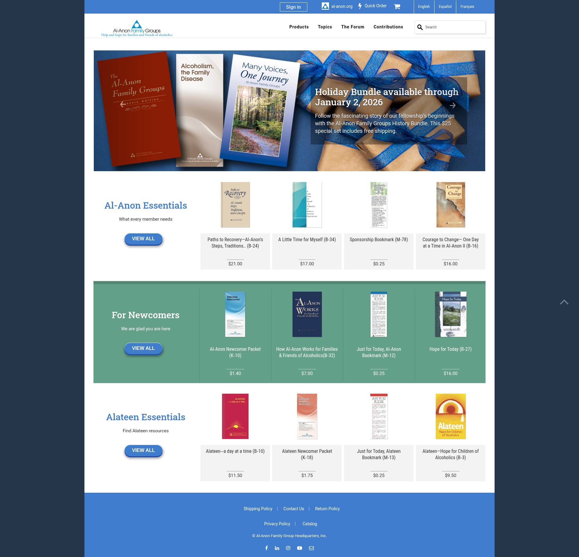 Landing Page