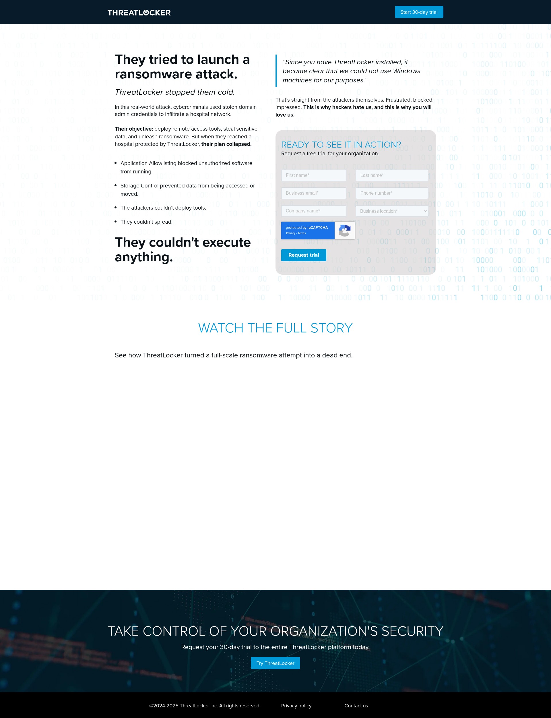 Landing Page