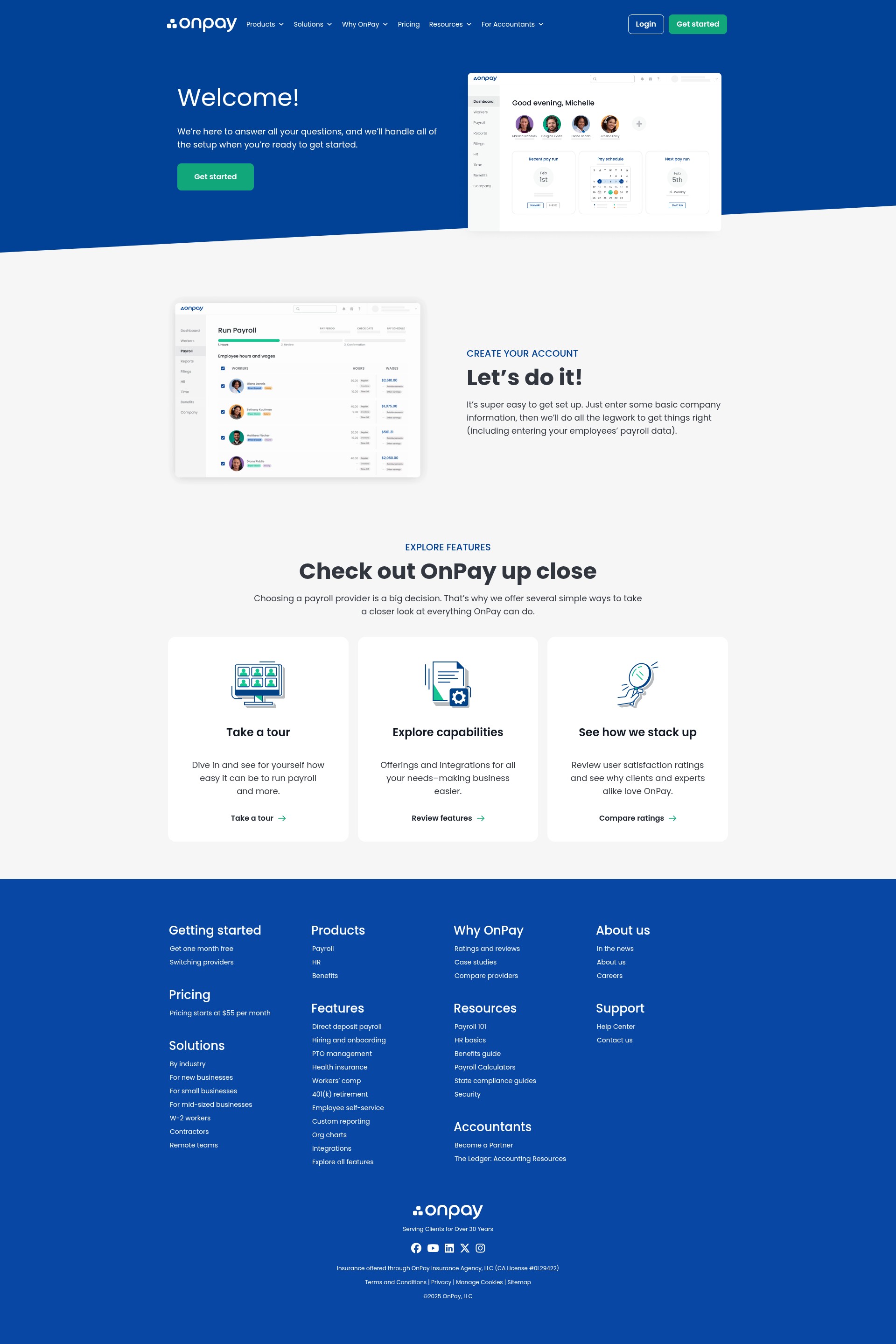 Landing Page