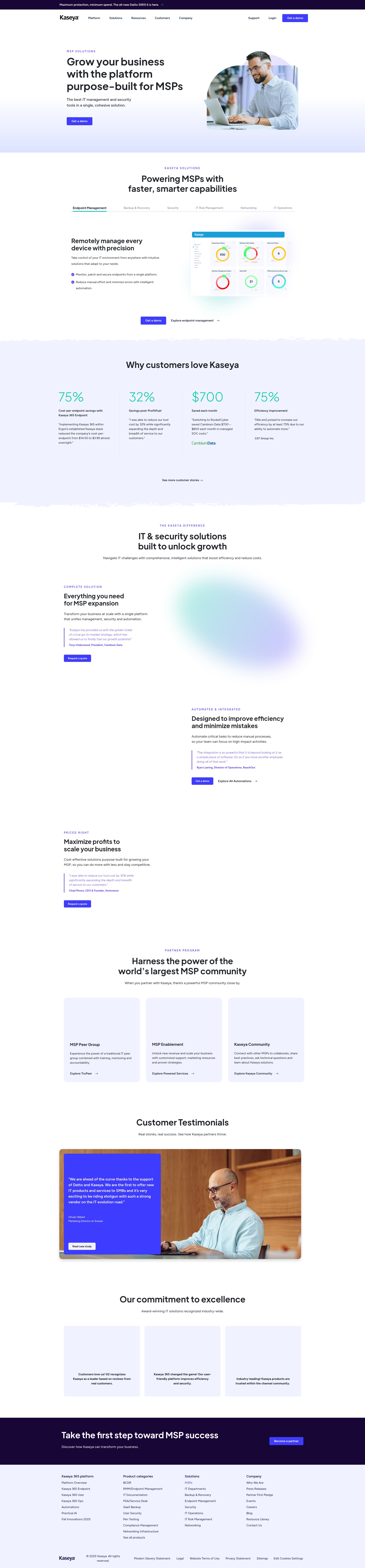 Landing Page