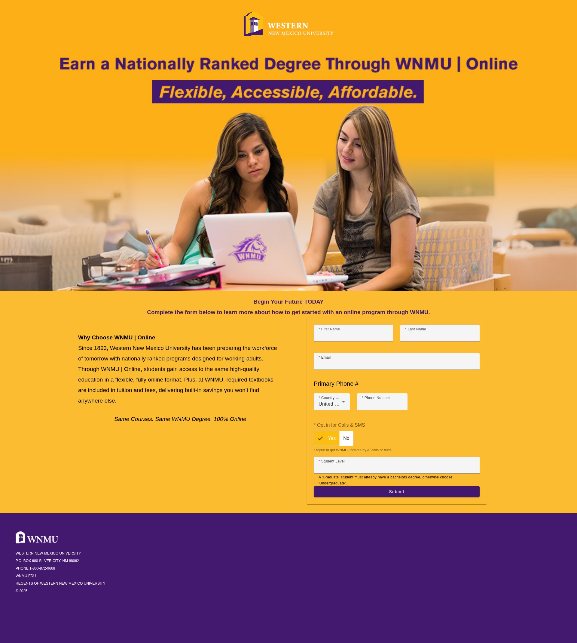 Landing Page