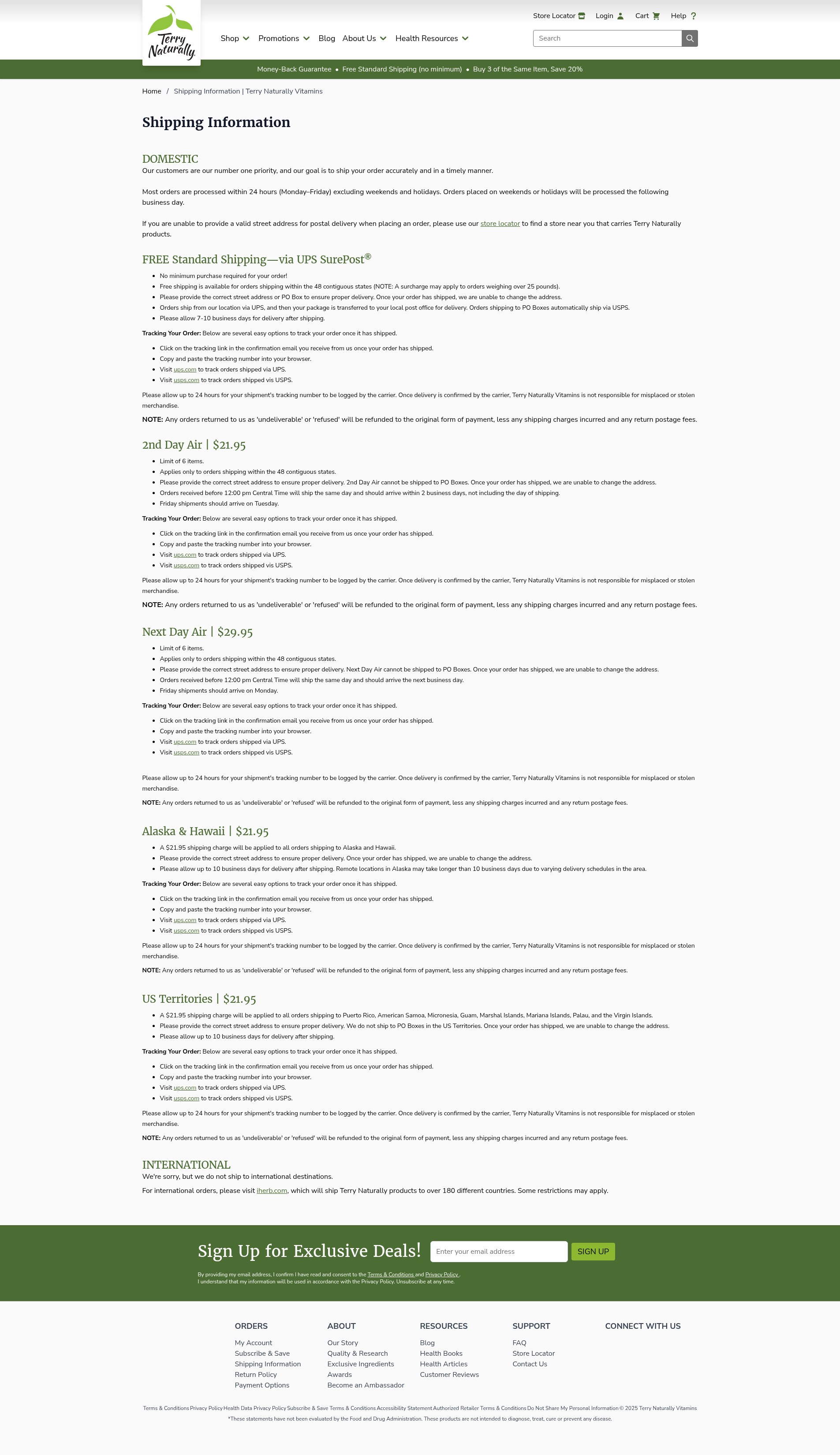 Landing Page