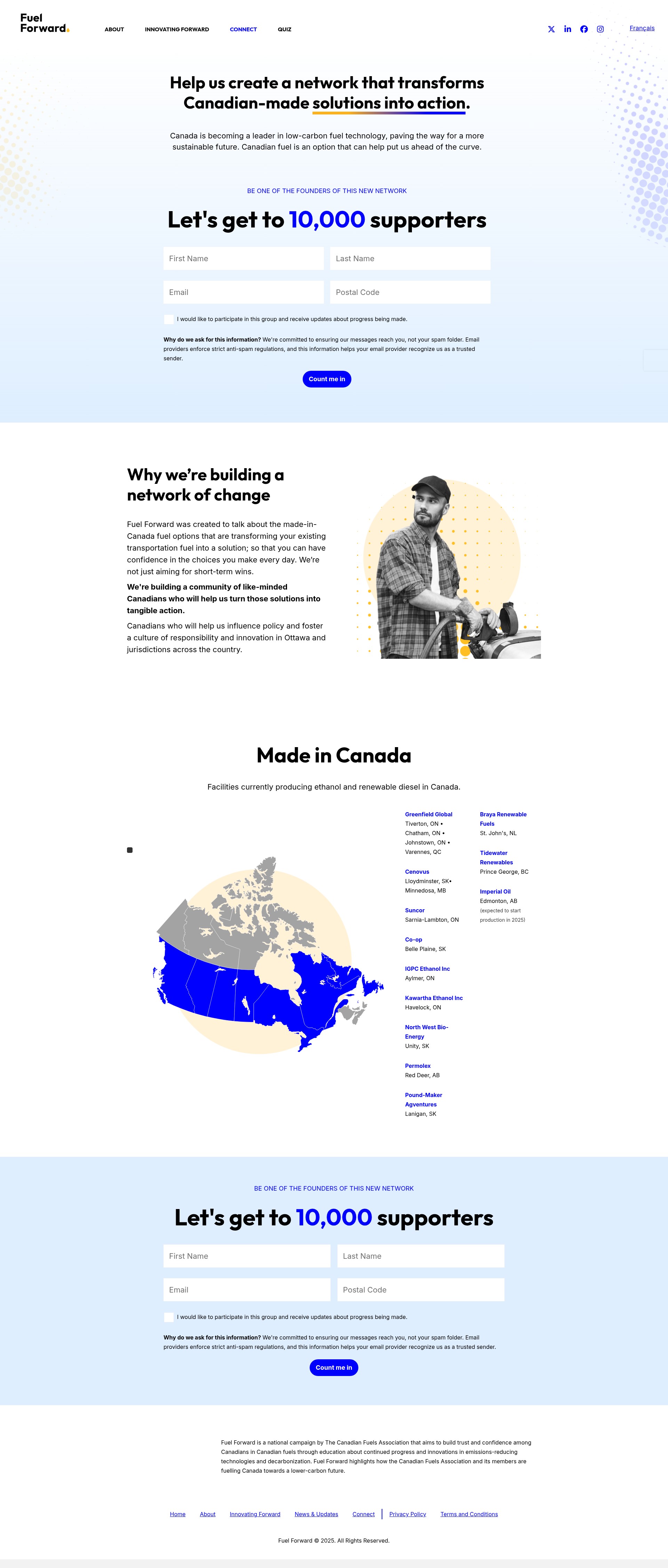 Landing Page