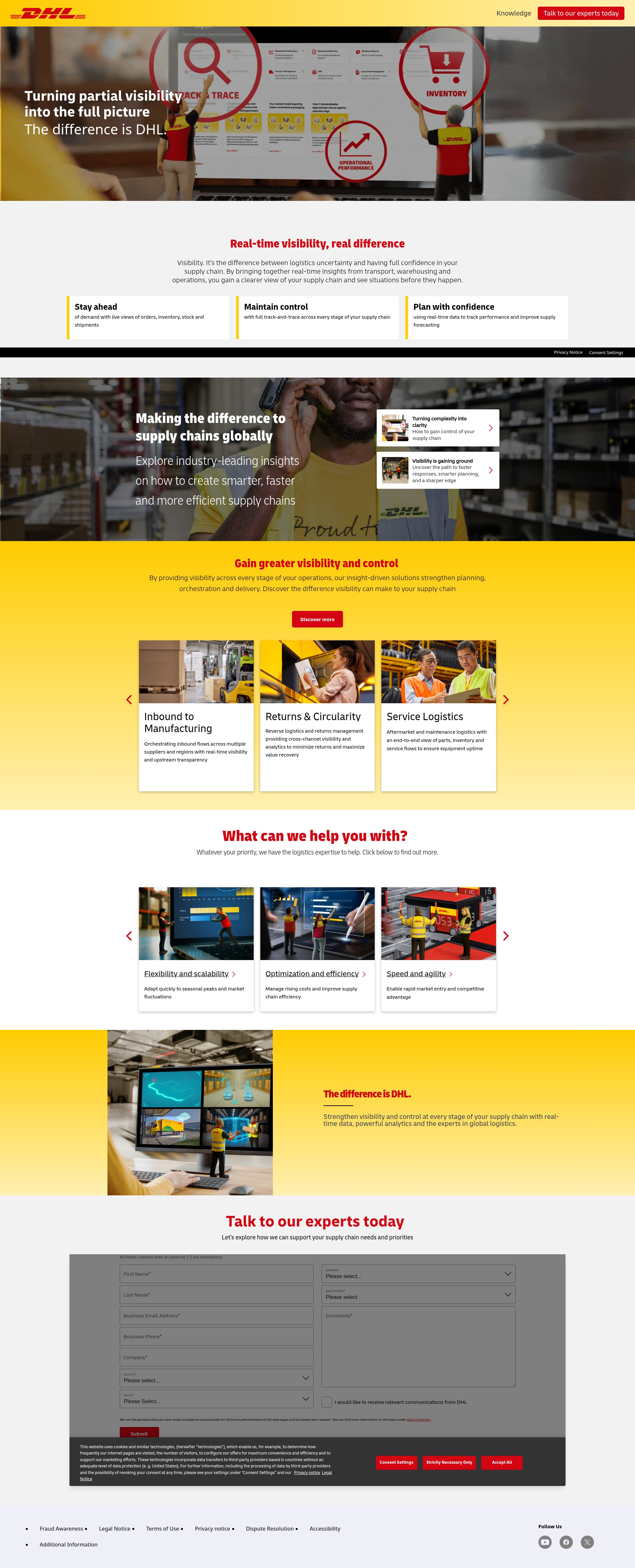 Landing Page
