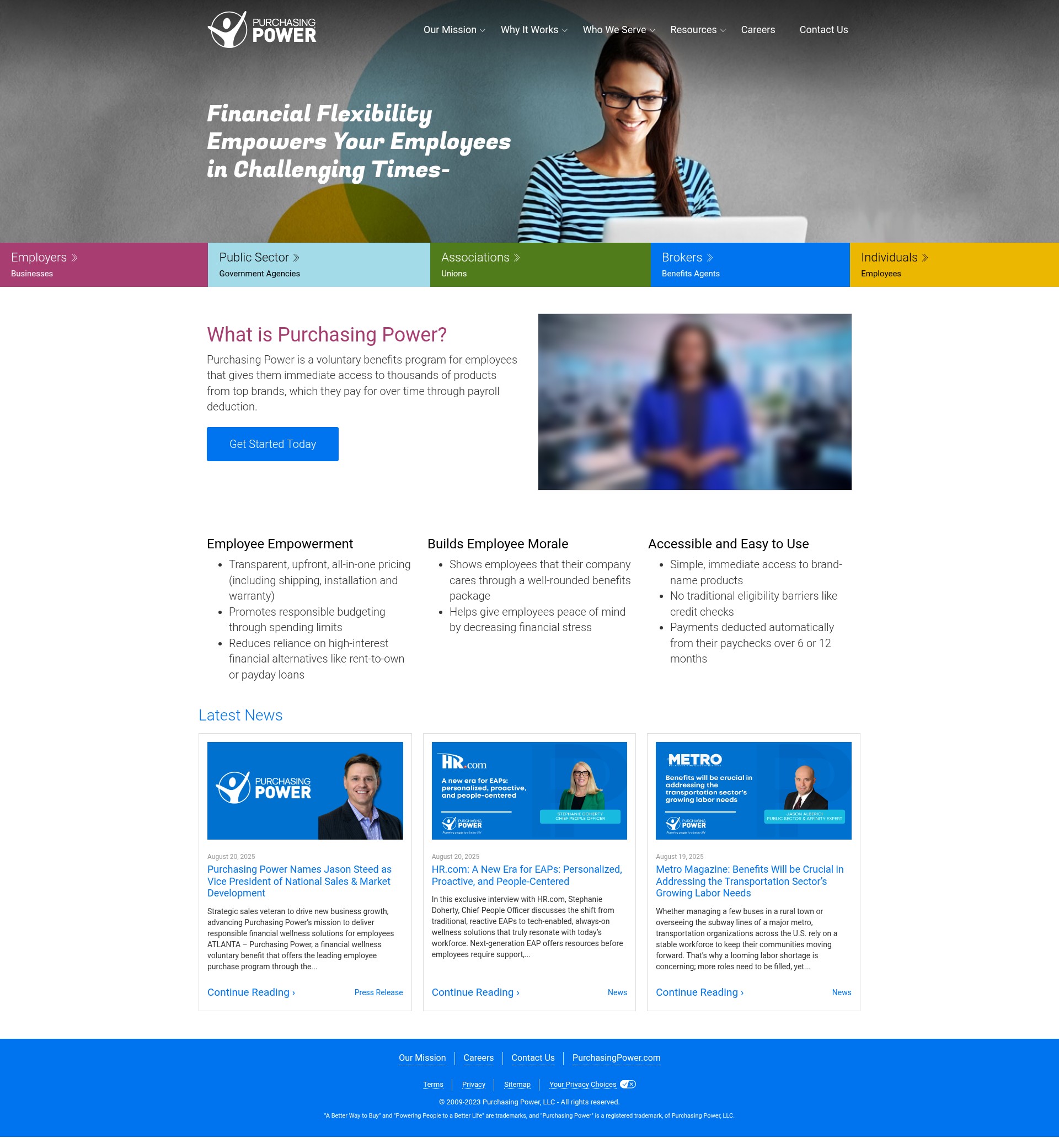 Landing Page