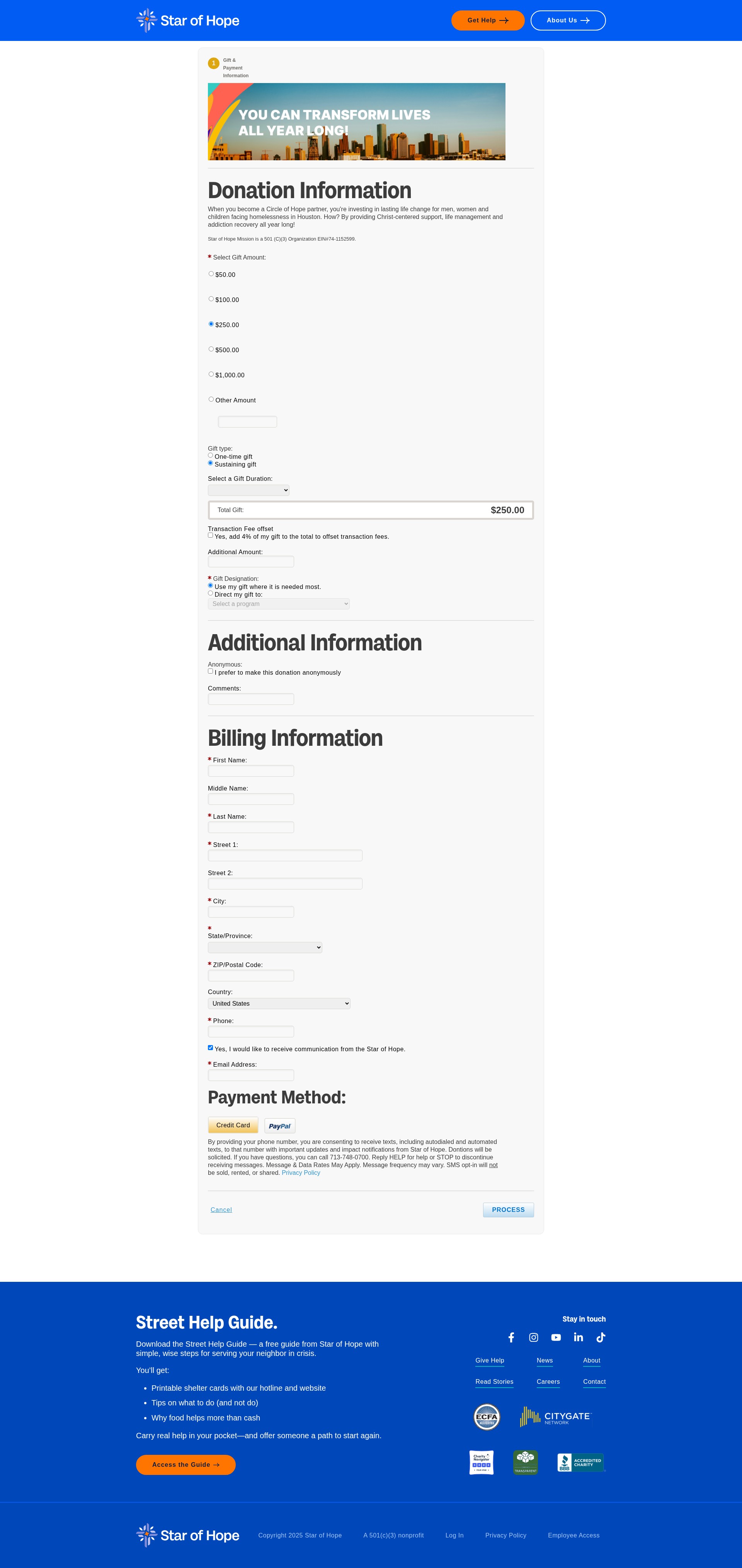 Landing Page