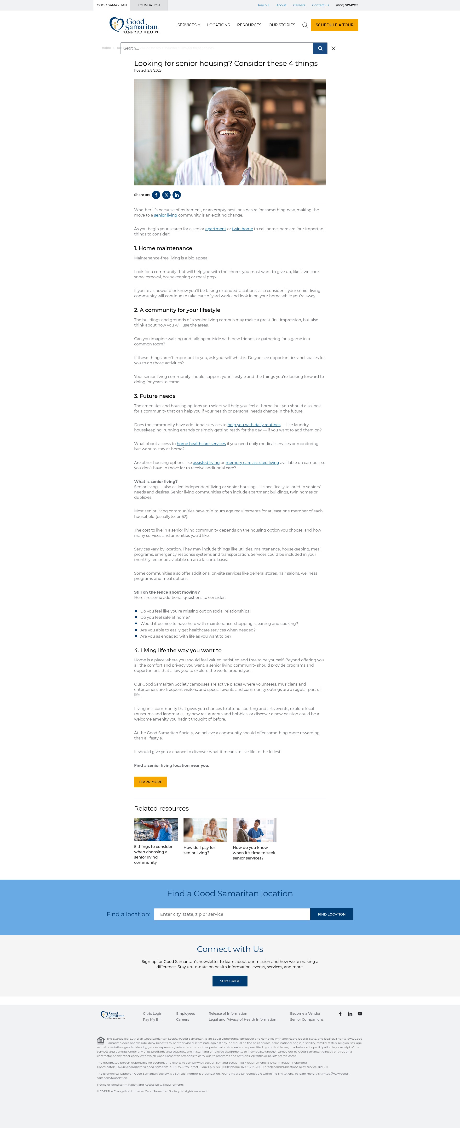 Landing Page