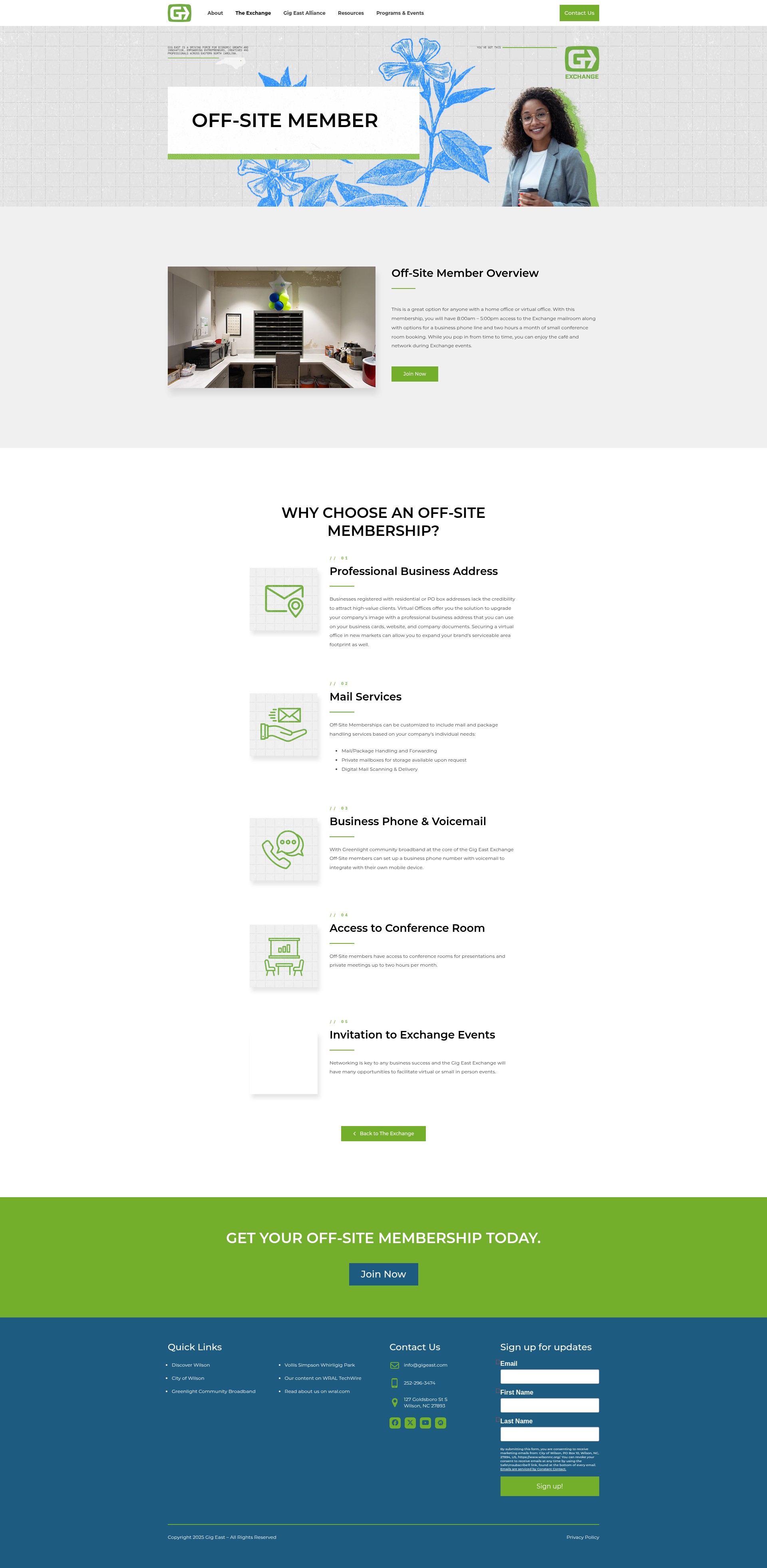 Landing Page