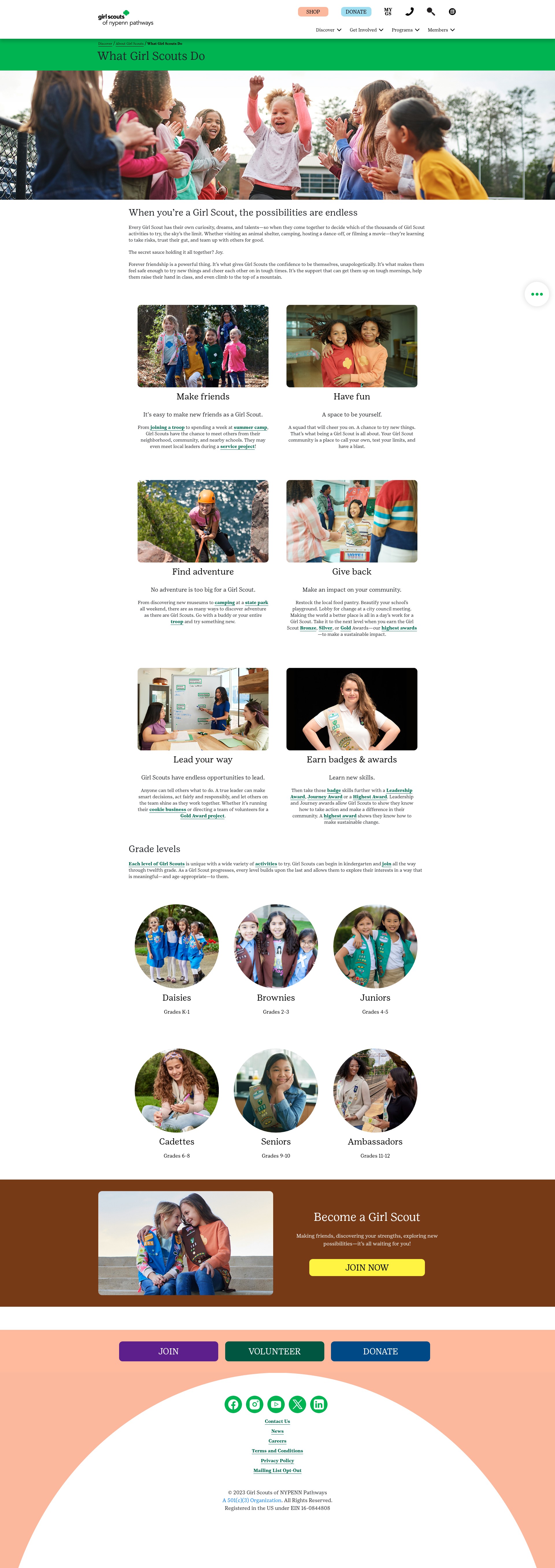 Landing Page